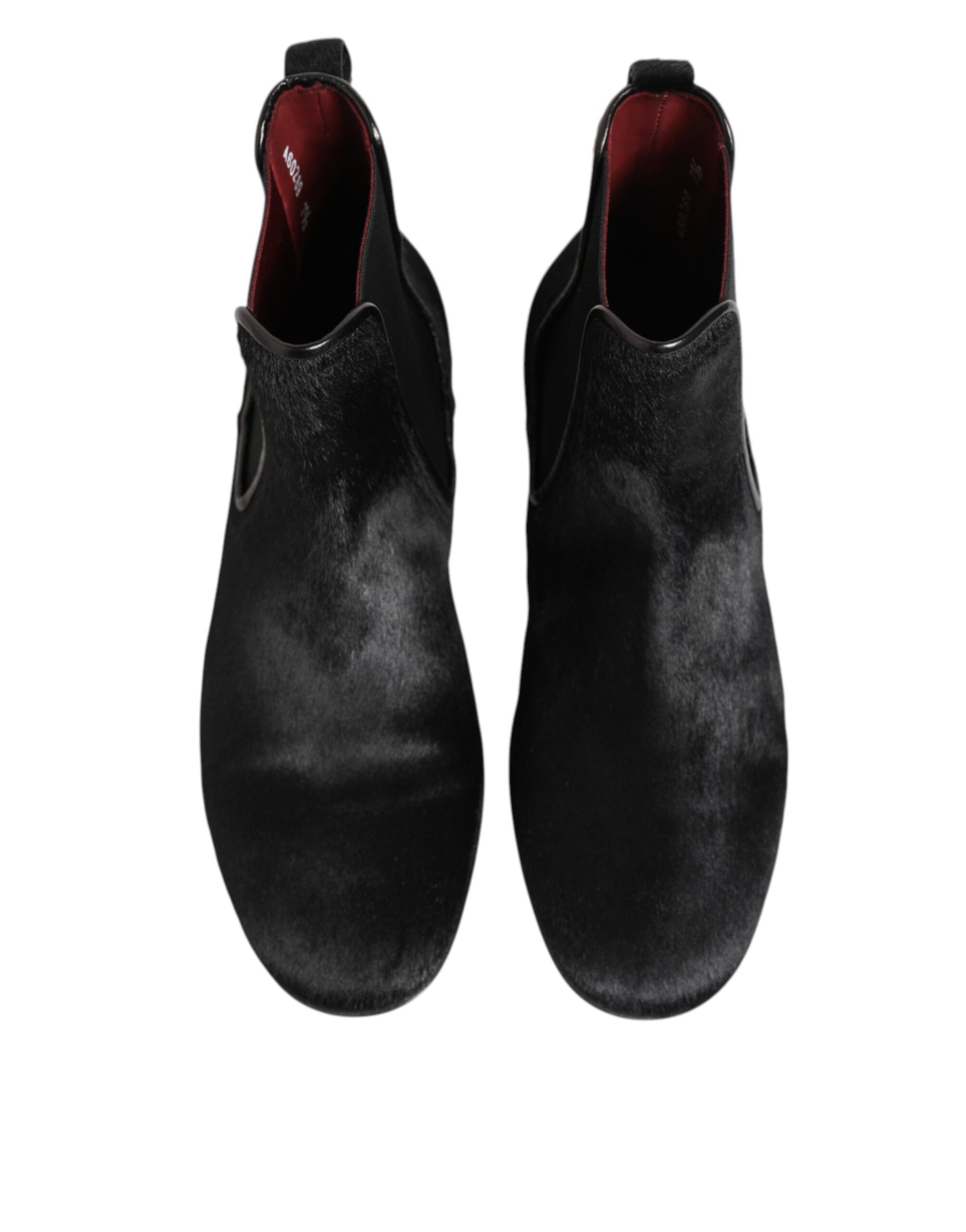 Leather Fur Men CHELSEA Boots Men's Shoes - Dolce & Gabbana - Modalova