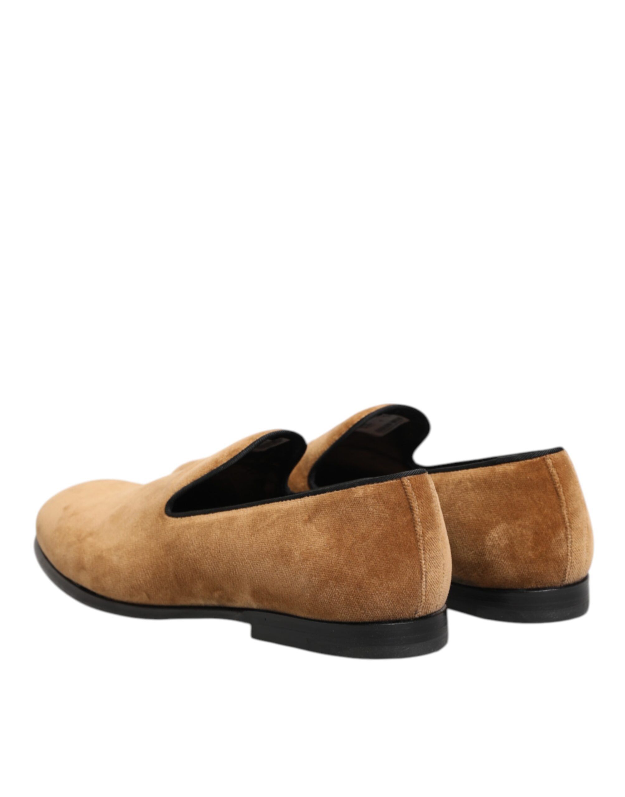 Suede Slip On Men Loafers Formal Men's Shoes - Dolce & Gabbana - Modalova