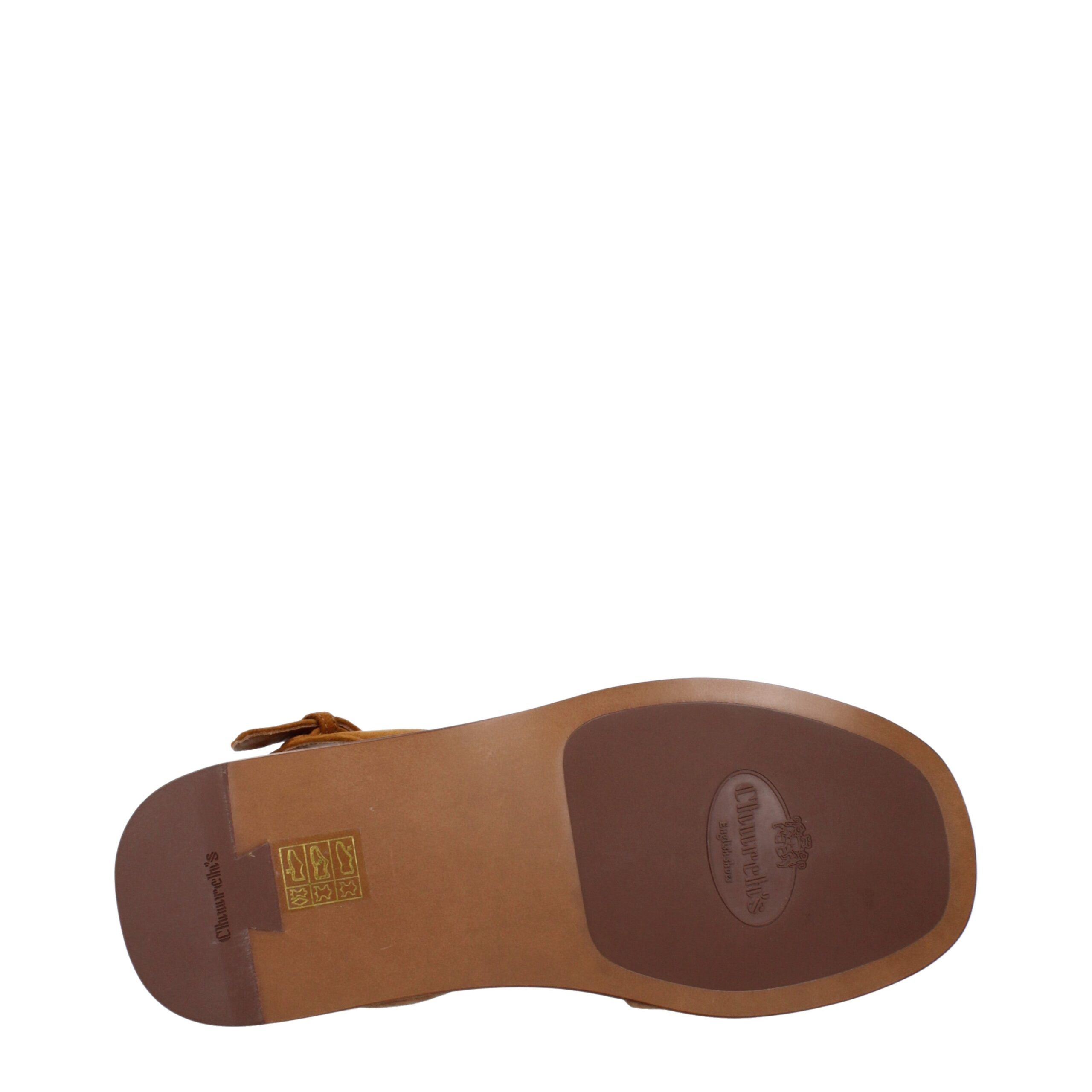 Leather Flat Women's Sandals - Church's - Modalova