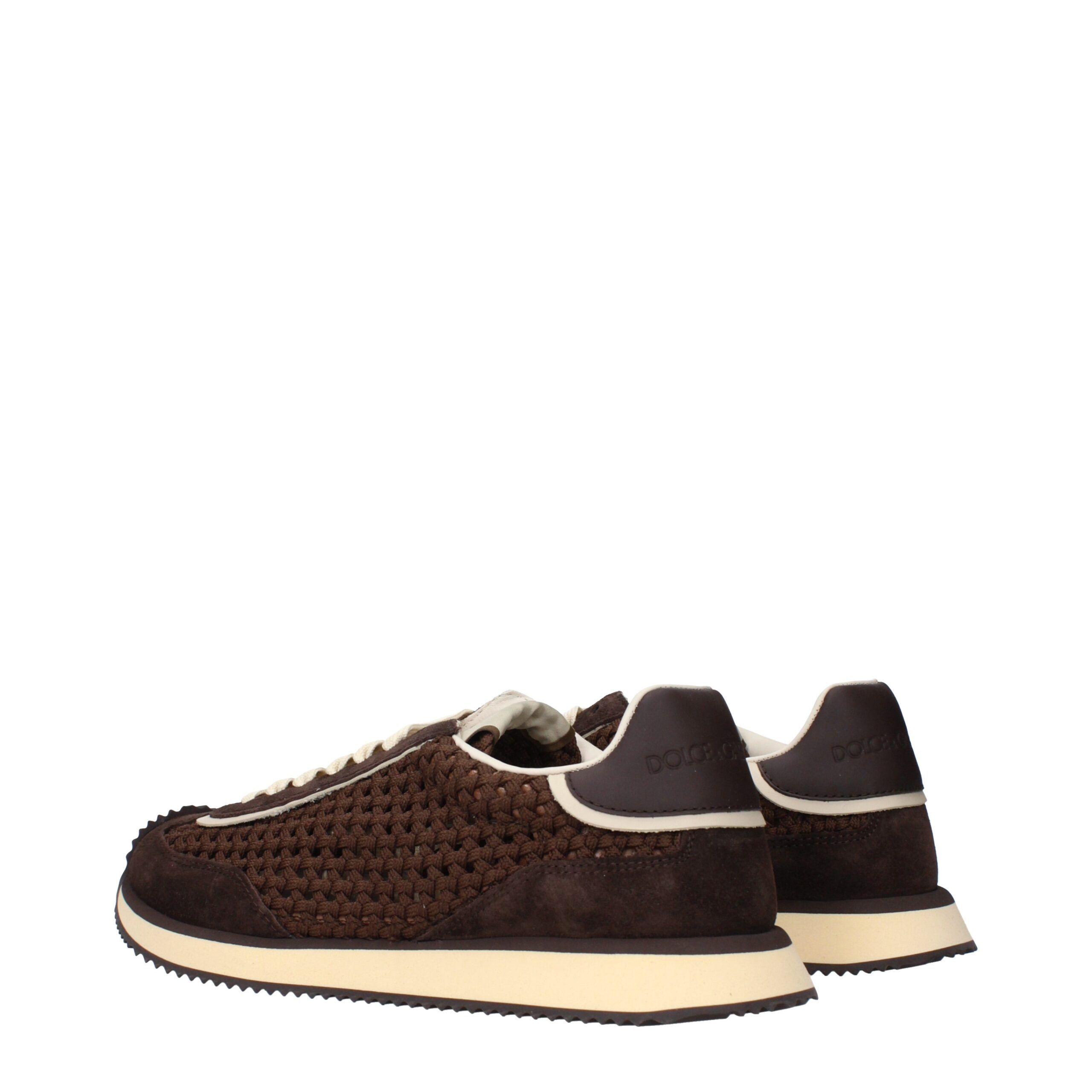 Fabric Low Top Men's Sneakers - Dolce & Gabbana - Modalova