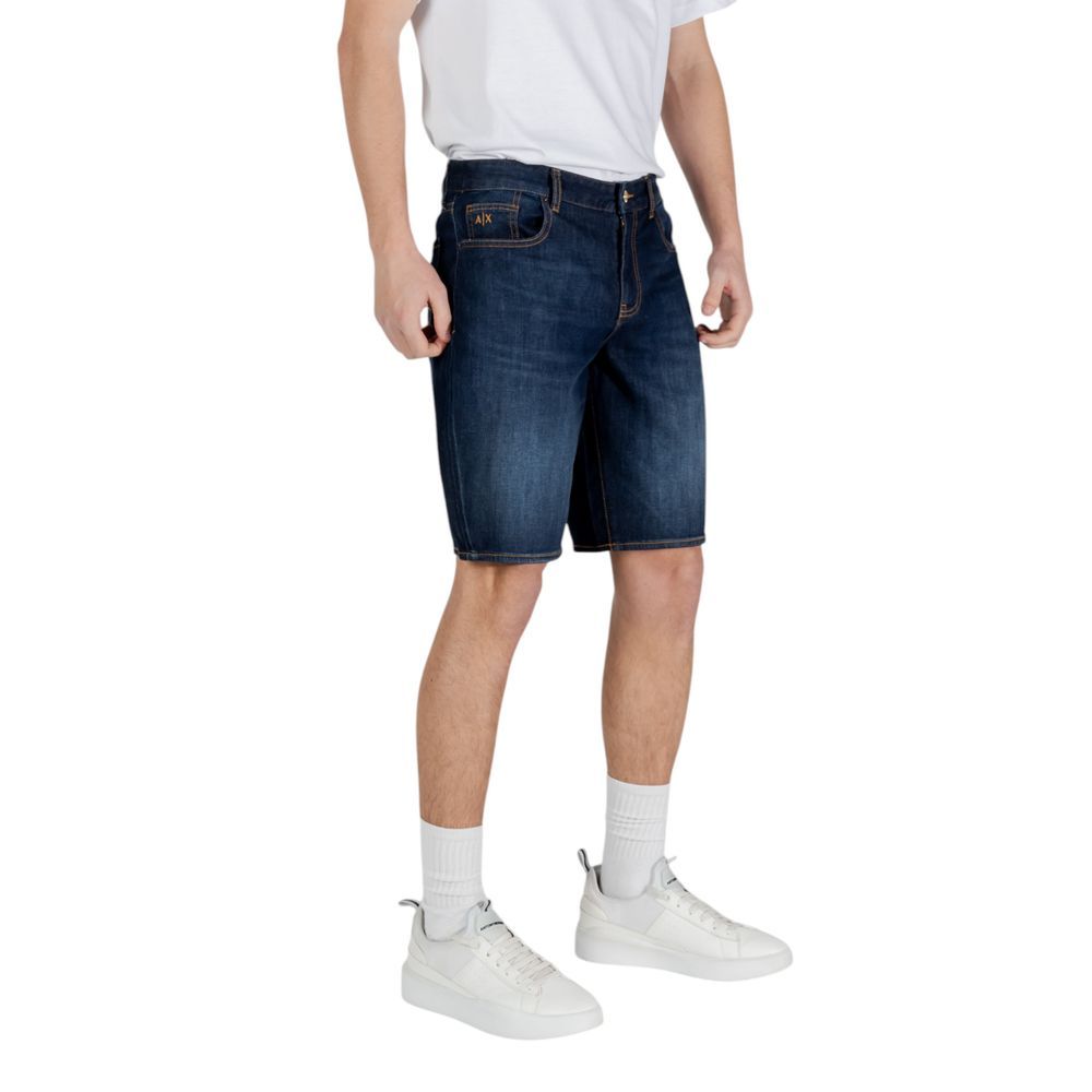Cotton Bermuda Men's Shorts - Armani Exchange - Modalova