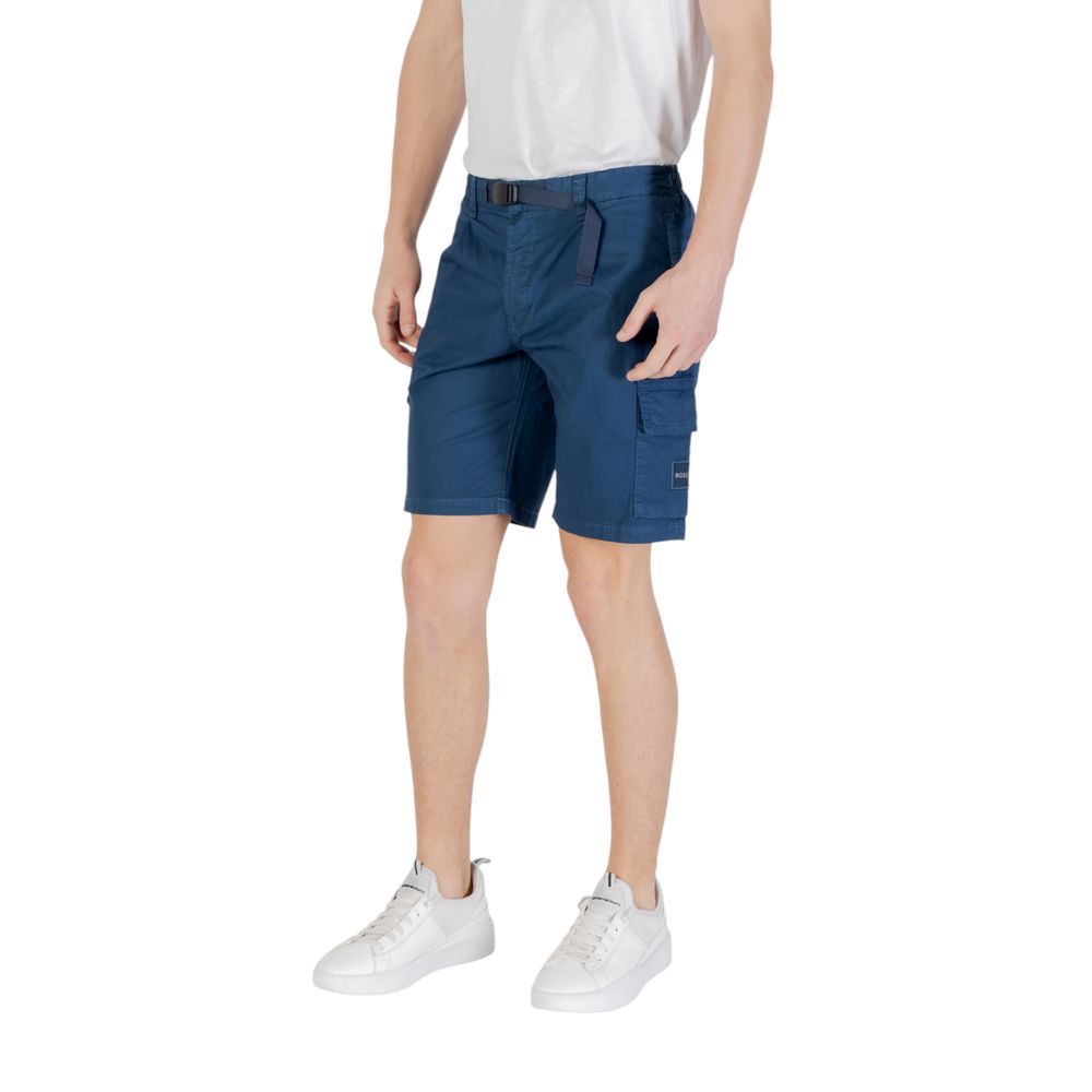 Cotton Bermuda Men's Shorts - Hugo Boss - Modalova