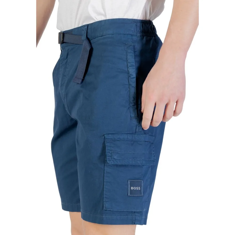 Cotton Bermuda Men's Shorts - Hugo Boss - Modalova