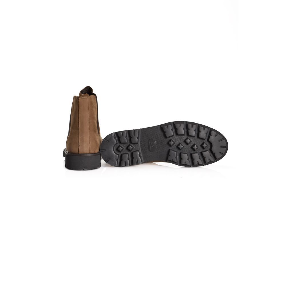 Calfskin Men Men's Boot - Roberto Pepe Luxury - Modalova