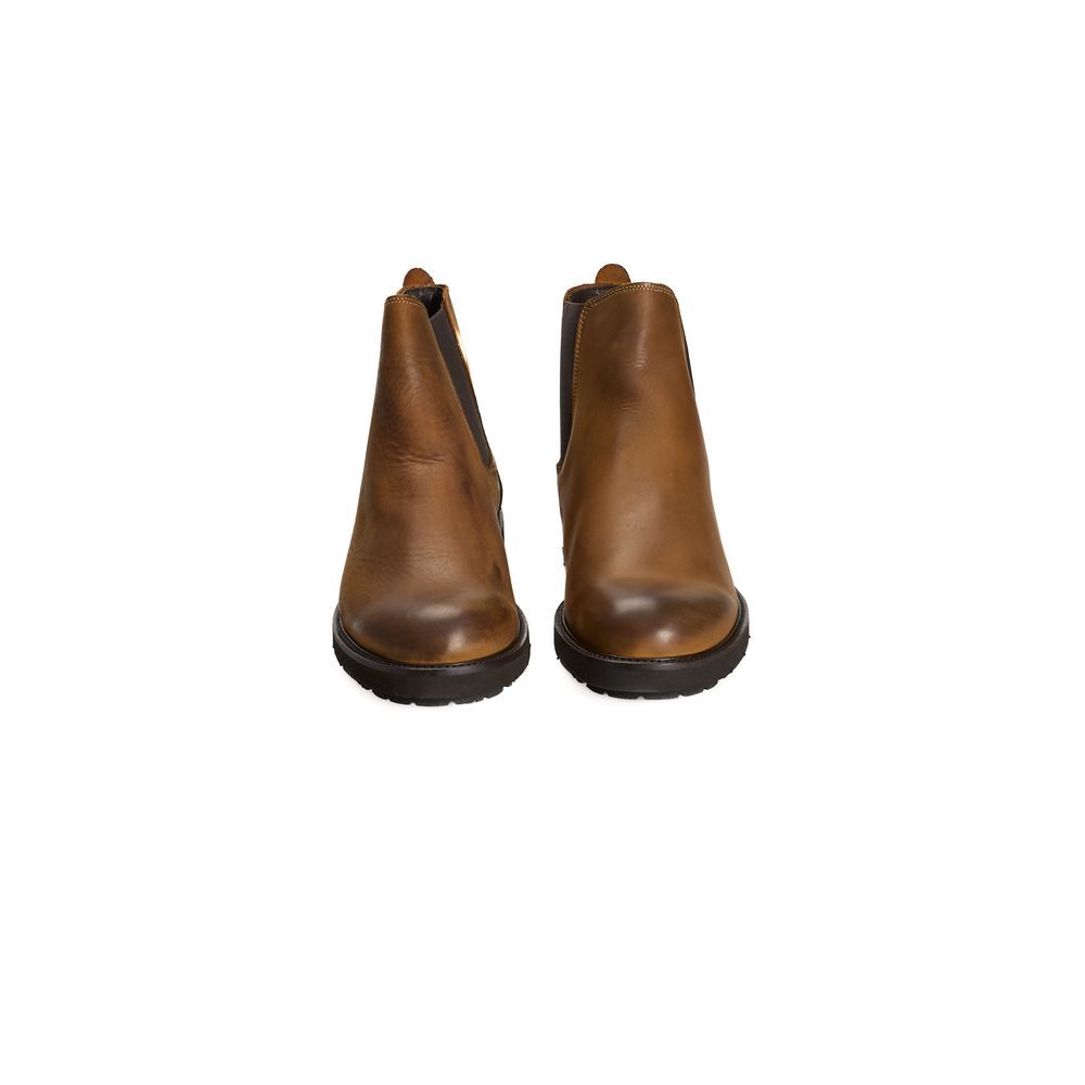 Calfskin Men Men's Boot - Roberto Pepe Luxury - Modalova