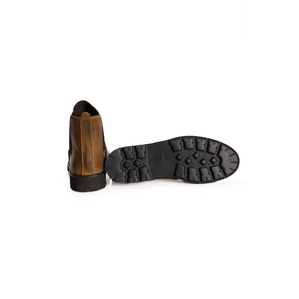 Calfskin Men Men's Boot - Roberto Pepe Luxury - Modalova