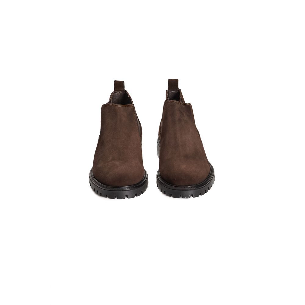 Calfskin Men Men's Boot - Roberto Pepe Luxury - Modalova