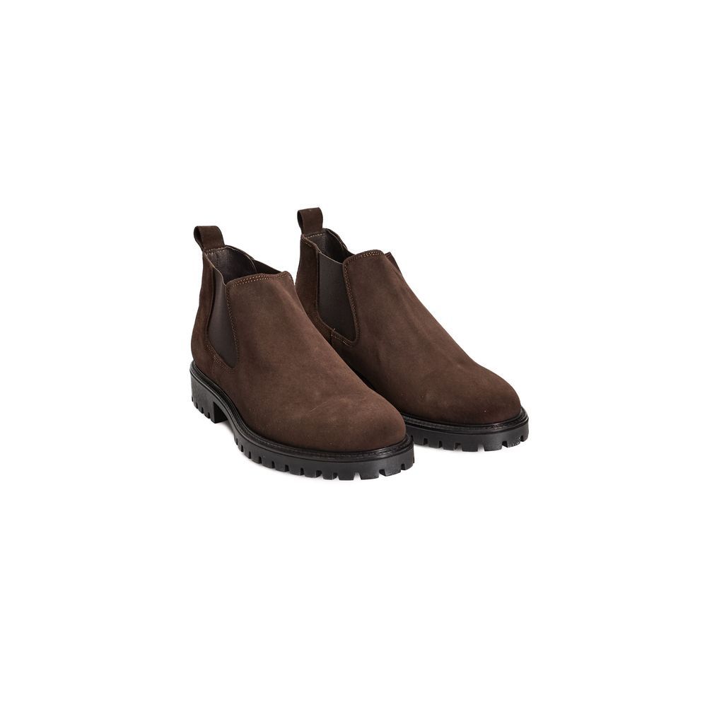 Calfskin Men Men's Boot - Roberto Pepe Luxury - Modalova