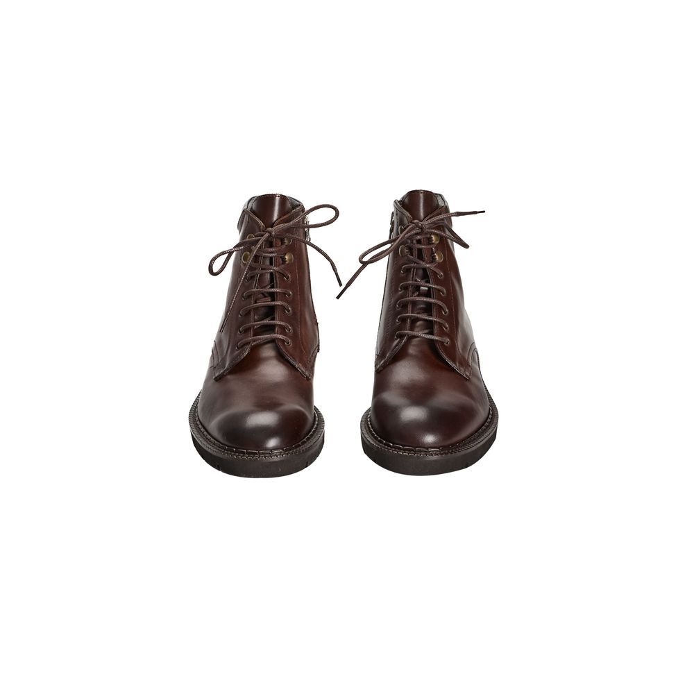 Calfskin Men Men's Boot - Roberto Pepe Luxury - Modalova
