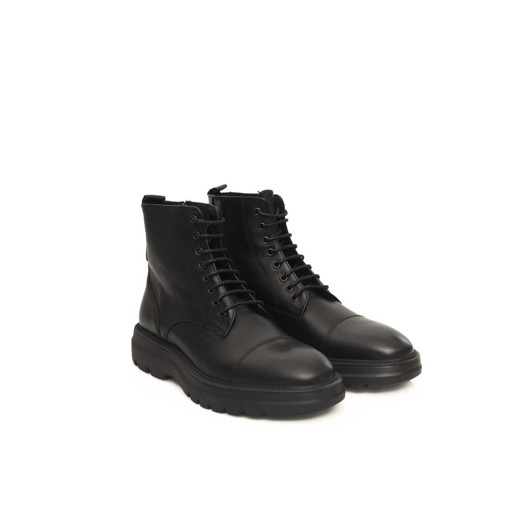 Cowhide Men's Boot - Cerruti 1881 - Modalova