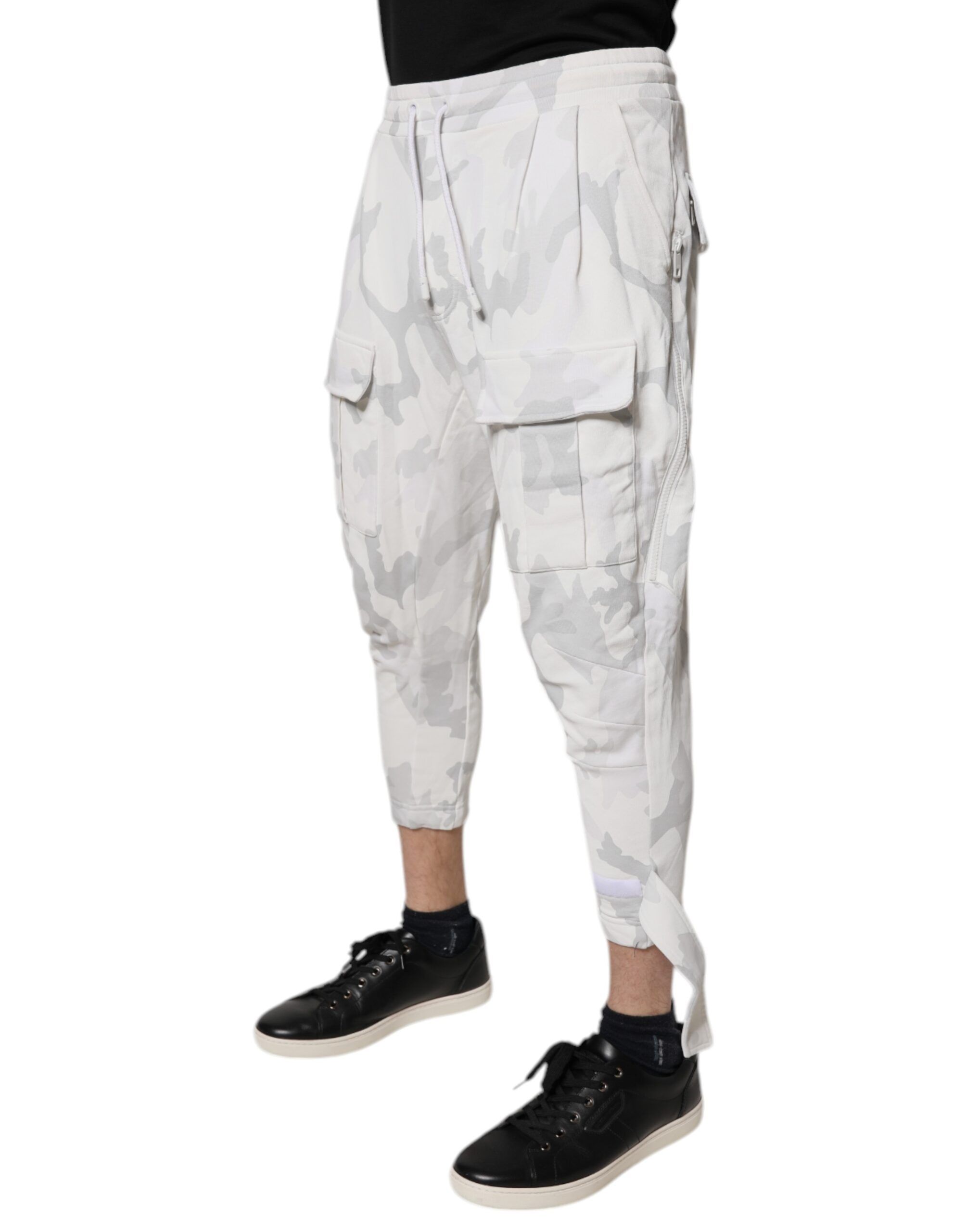 Camouflage Cargo Jogger SweatMen's Men's Pants (Pre-Owned) - Dolce & Gabbana - Modalova