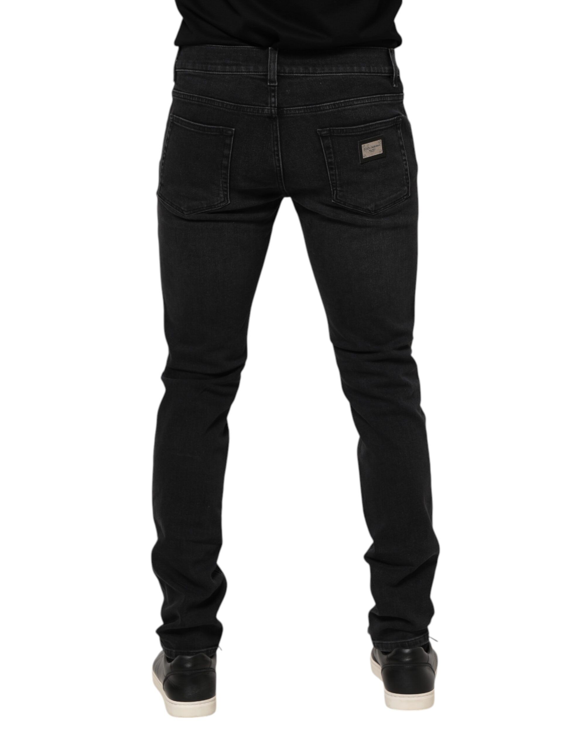 Cotton Skinny Men Denim Trouser Men's Jeans (Pre-Owned) - Dolce & Gabbana - Modalova