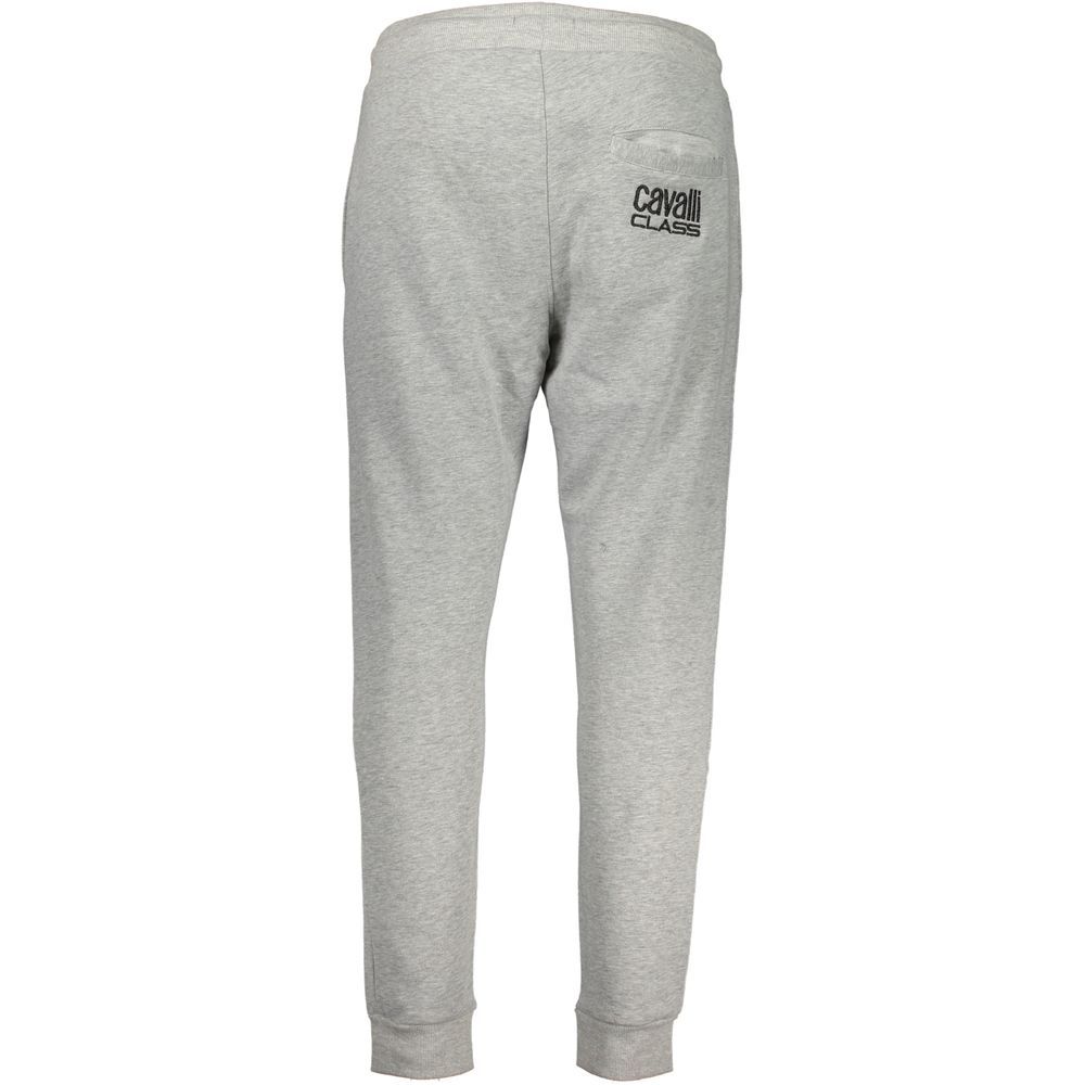 Grigio Polyester Men's Men's Sweatpant - Cavalli Class - Modalova