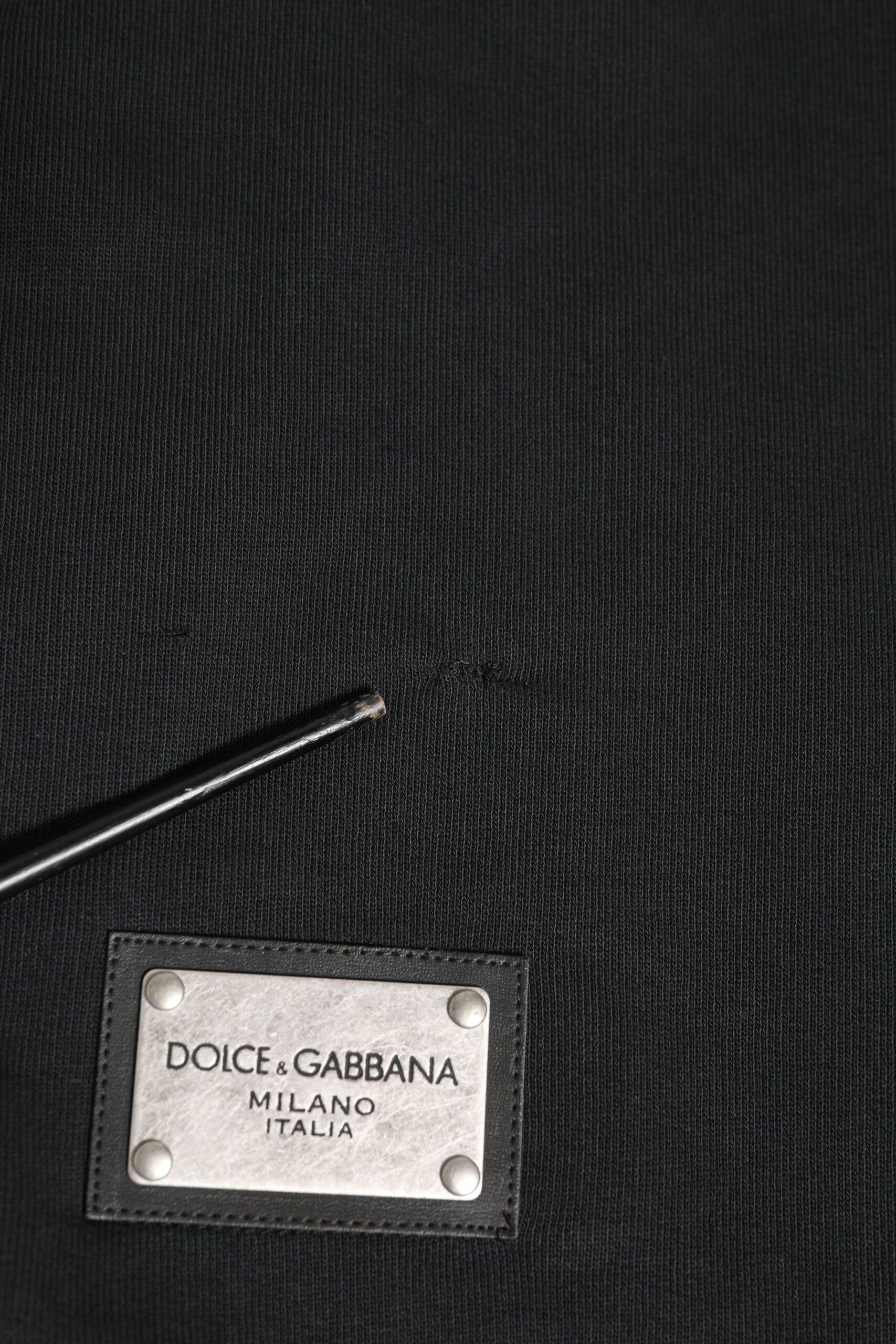Logo Full Zip Hooded Men Sweatshirt Men's Sweater (Pre-Owned) - Dolce & Gabbana - Modalova