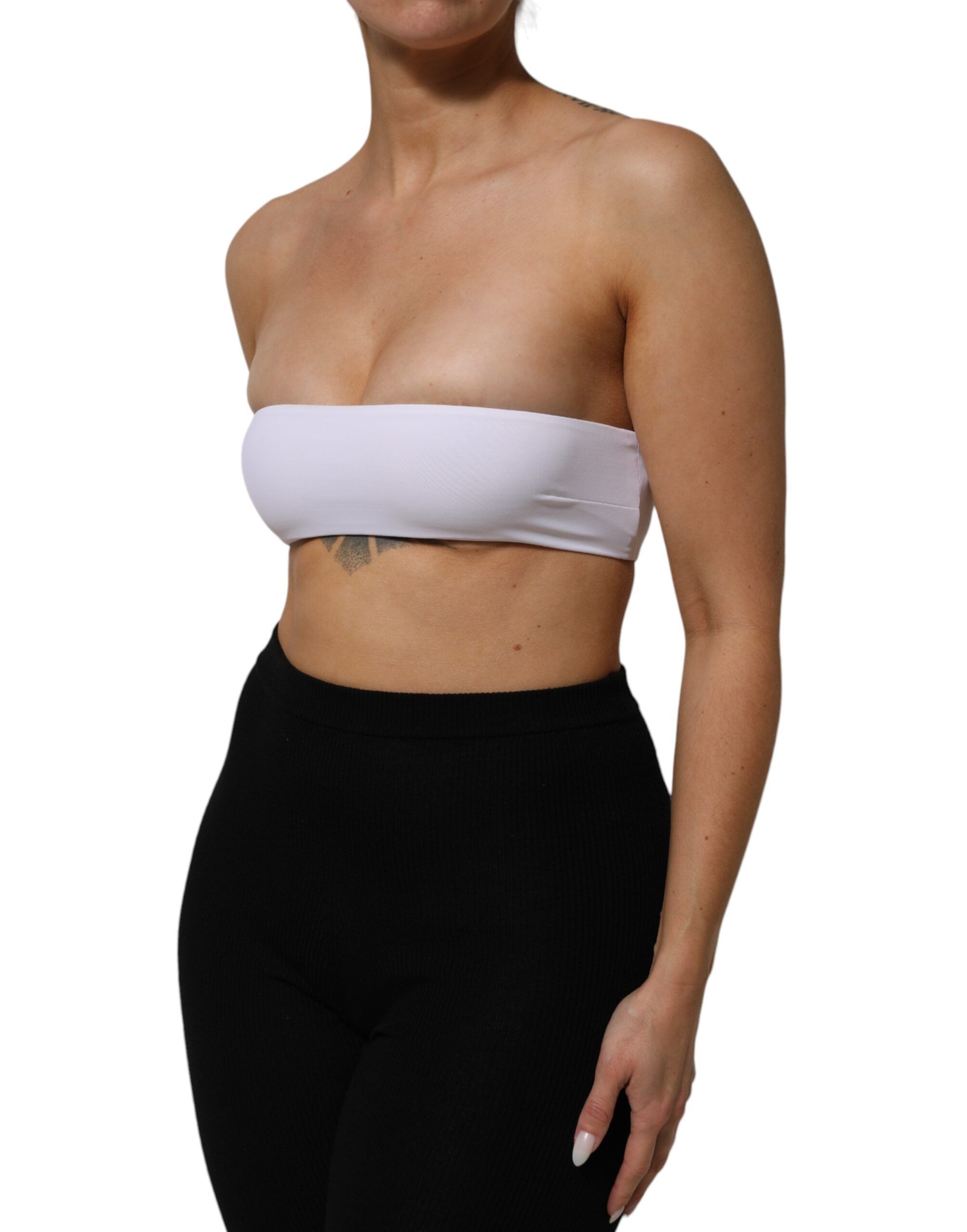 Nylon Blend Bandeau Strapless Tube Women's Top - Dolce & Gabbana - Modalova