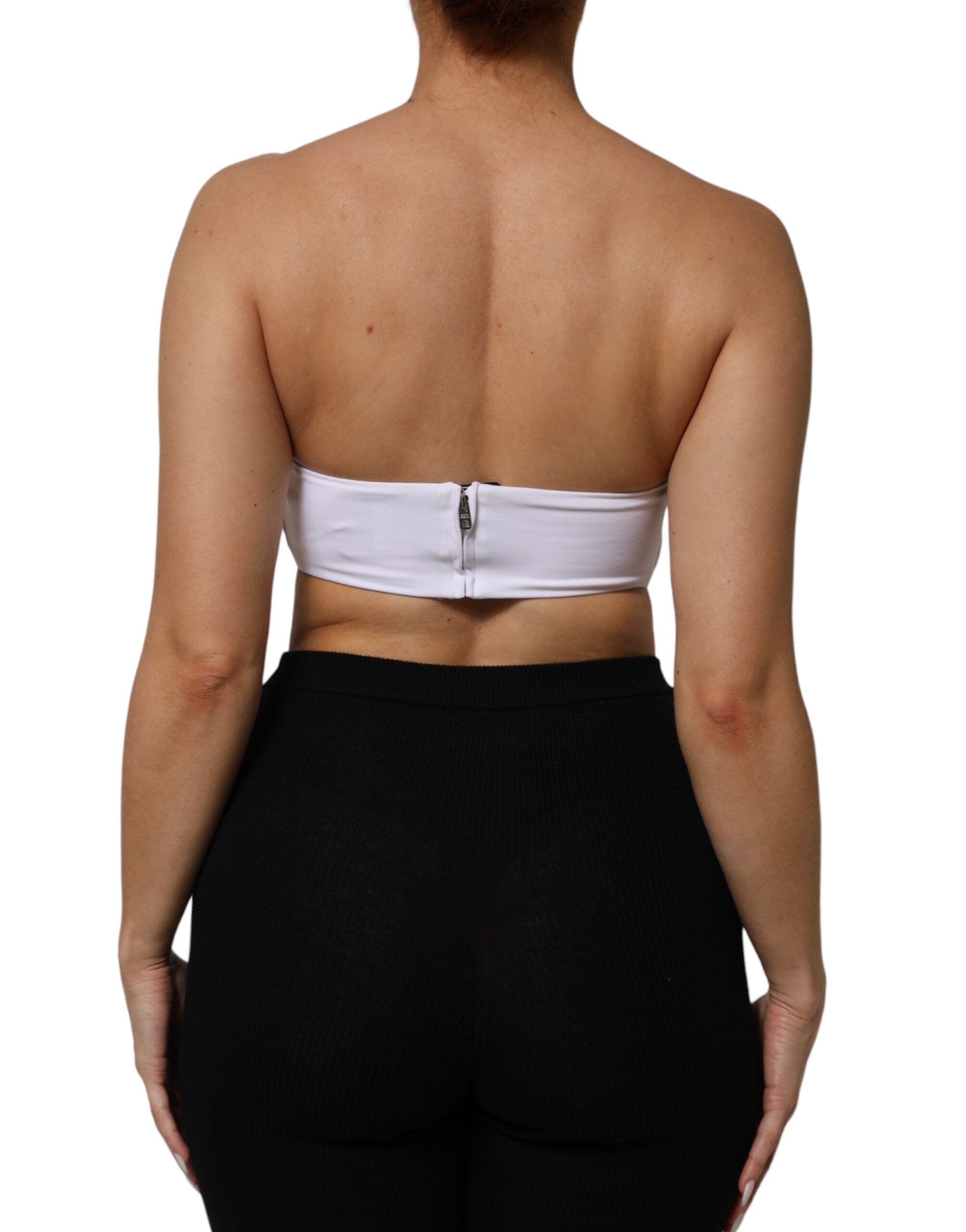 Nylon Blend Bandeau Strapless Tube Women's Top - Dolce & Gabbana - Modalova