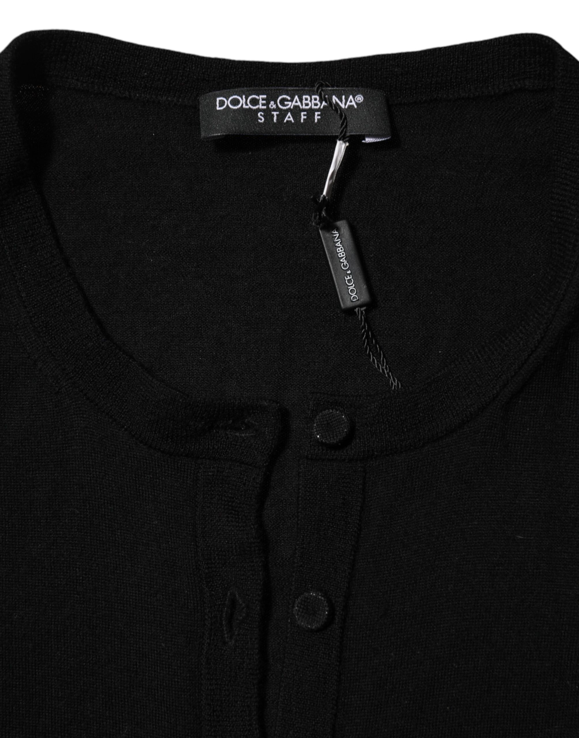 Virgin Wool Buttoned Cardigan Women's Sweater (Pre-Owned) - Dolce & Gabbana - Modalova