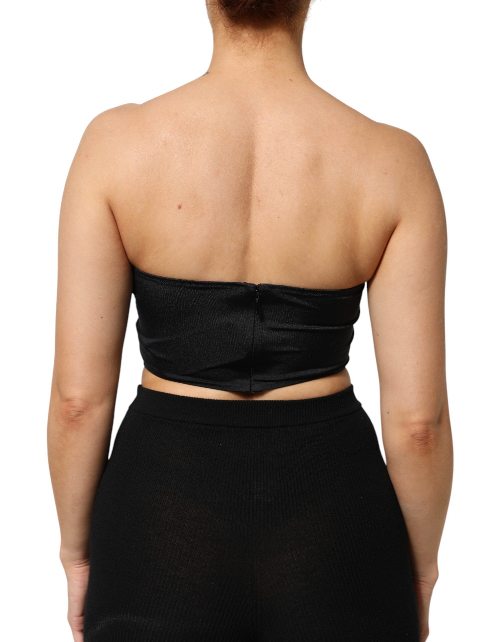 Nylon Blend Bandeau Strapless Tube Women's Top (Pre-Owned) - Dolce & Gabbana - Modalova