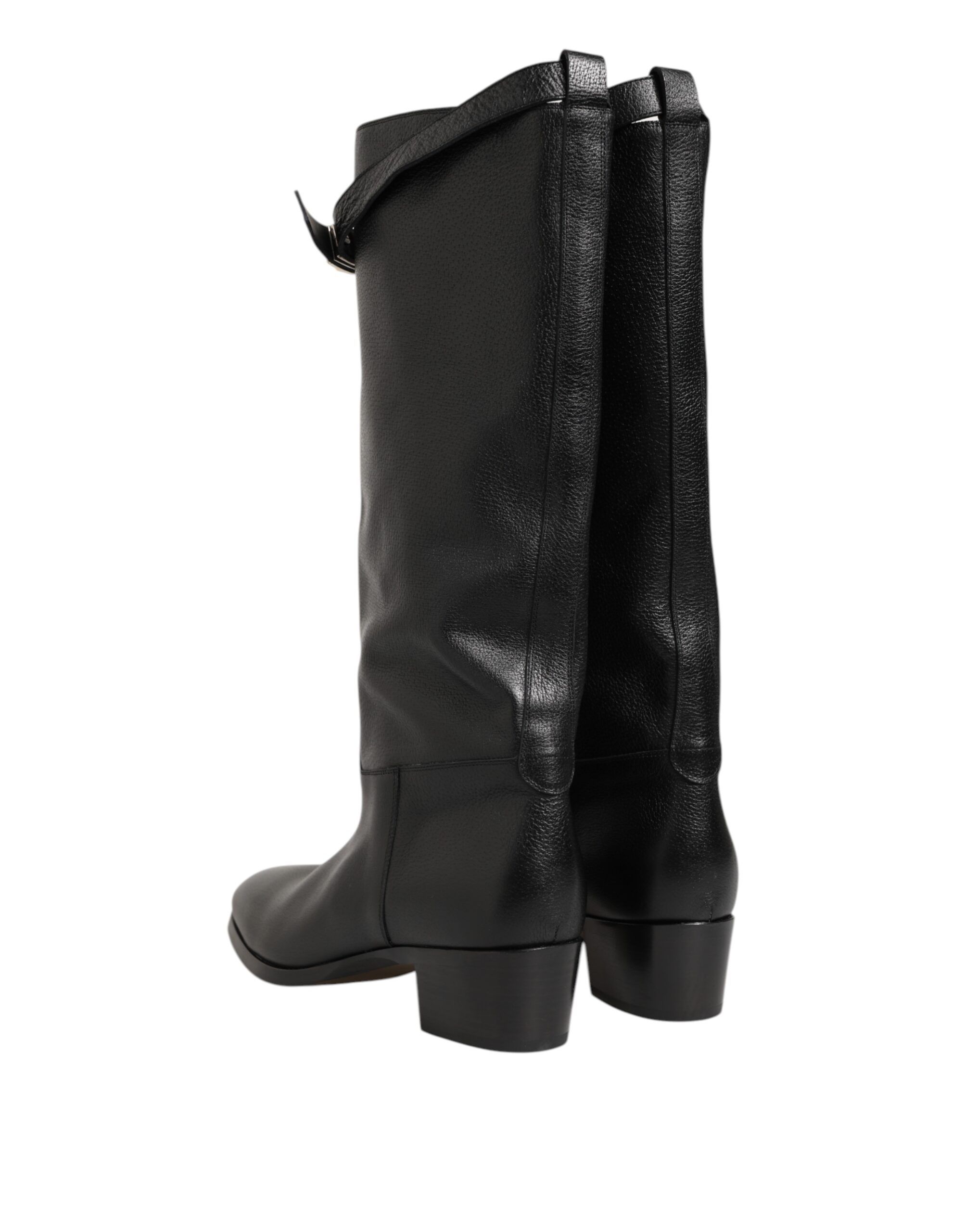Logo Plaque Over The Calf Boots Men's Shoes - Dolce & Gabbana - Modalova