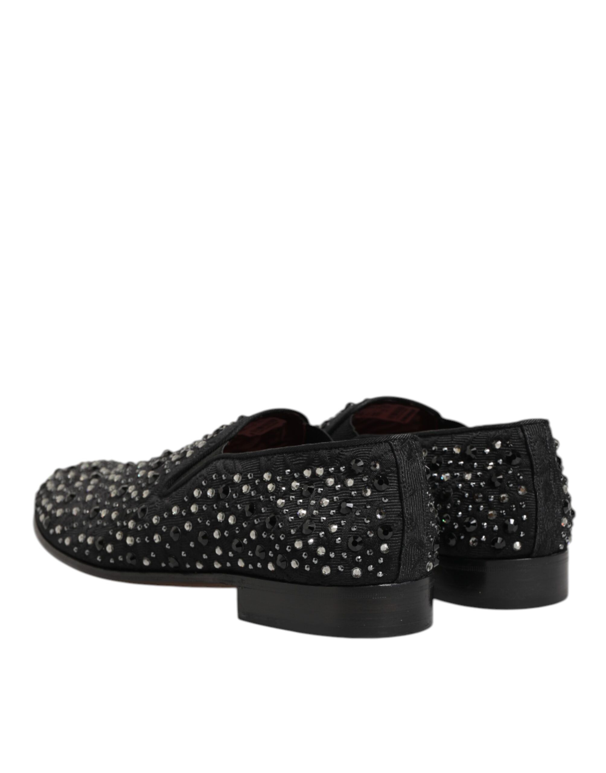 Suede Crystal Embellished Loafer Men's Shoes (Pre-Owned) - Dolce & Gabbana - Modalova