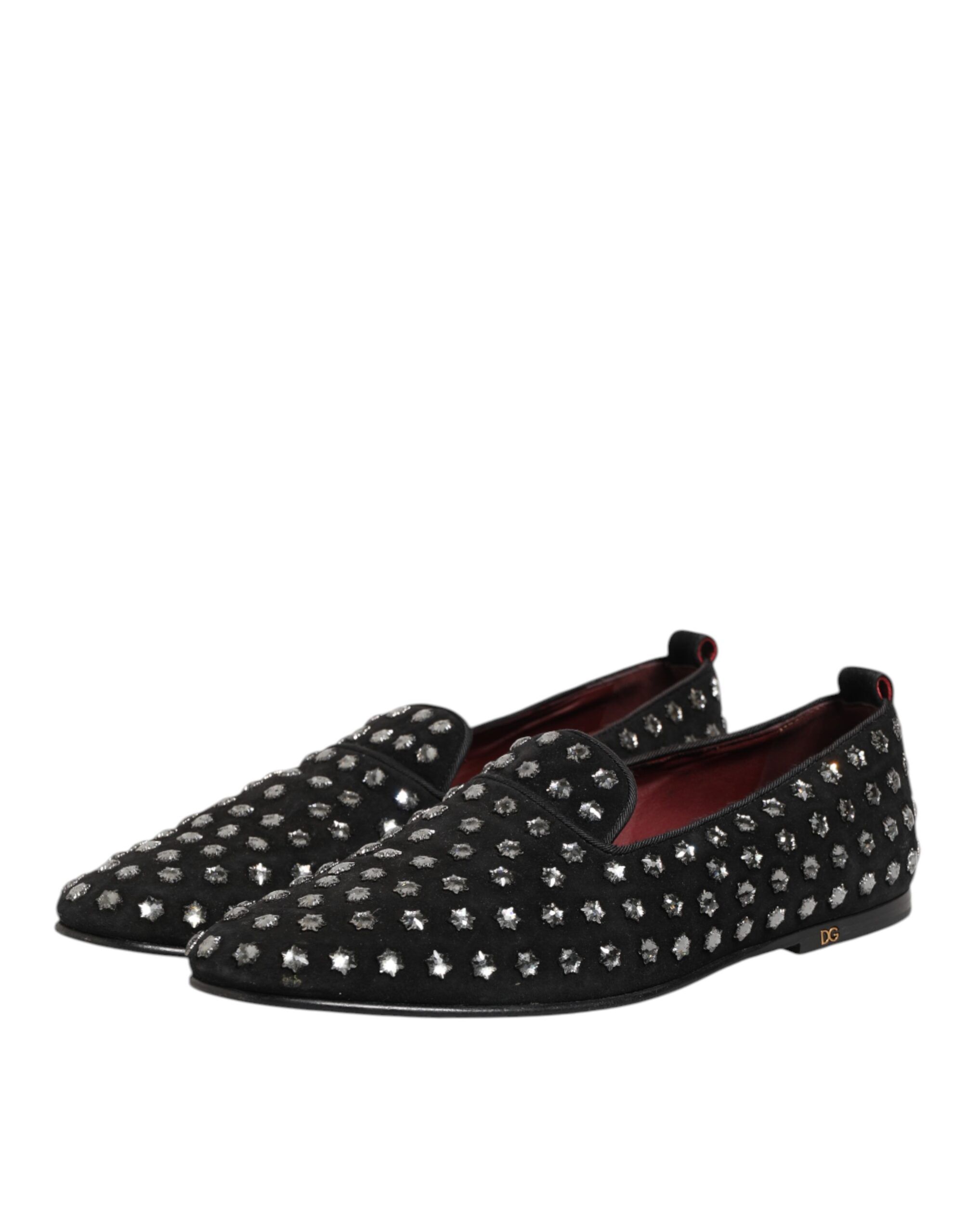 Crystal Embellished Loafers Dress Men's Shoes (Pre-Owned) - Dolce & Gabbana - Modalova
