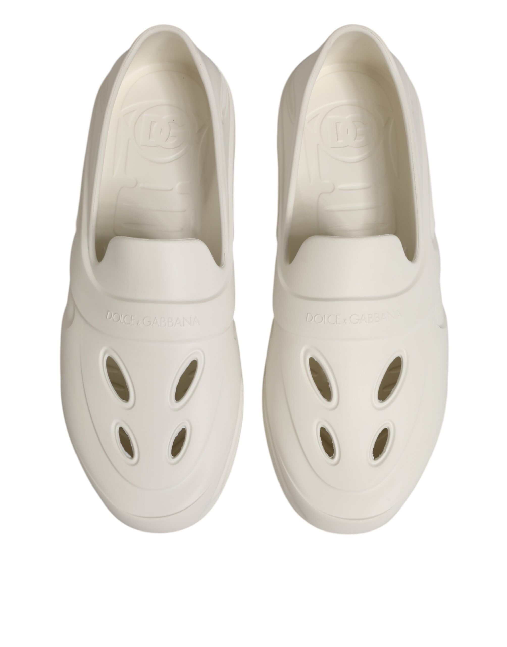 Rubber Slides Low Top Sneakers Men's Shoes - Dolce & Gabbana - Modalova