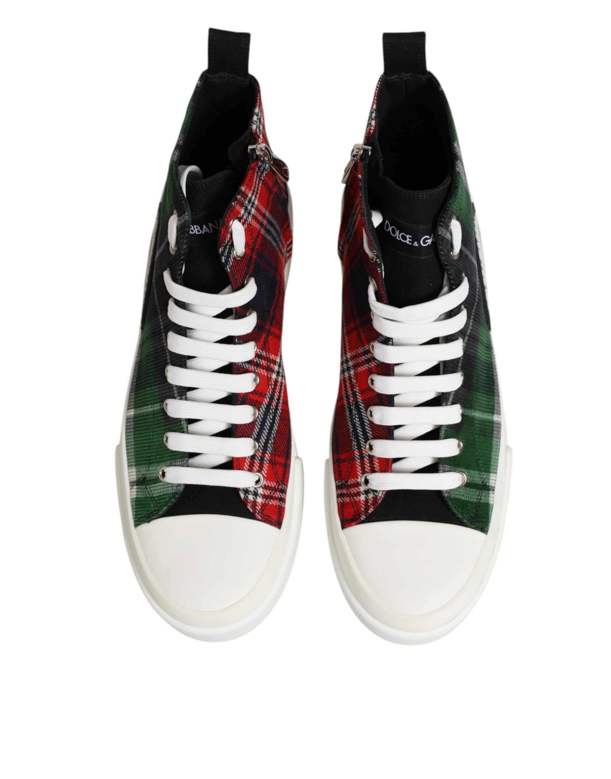 Cotton High Top Men Sneakers Men's Shoes - Dolce & Gabbana - Modalova