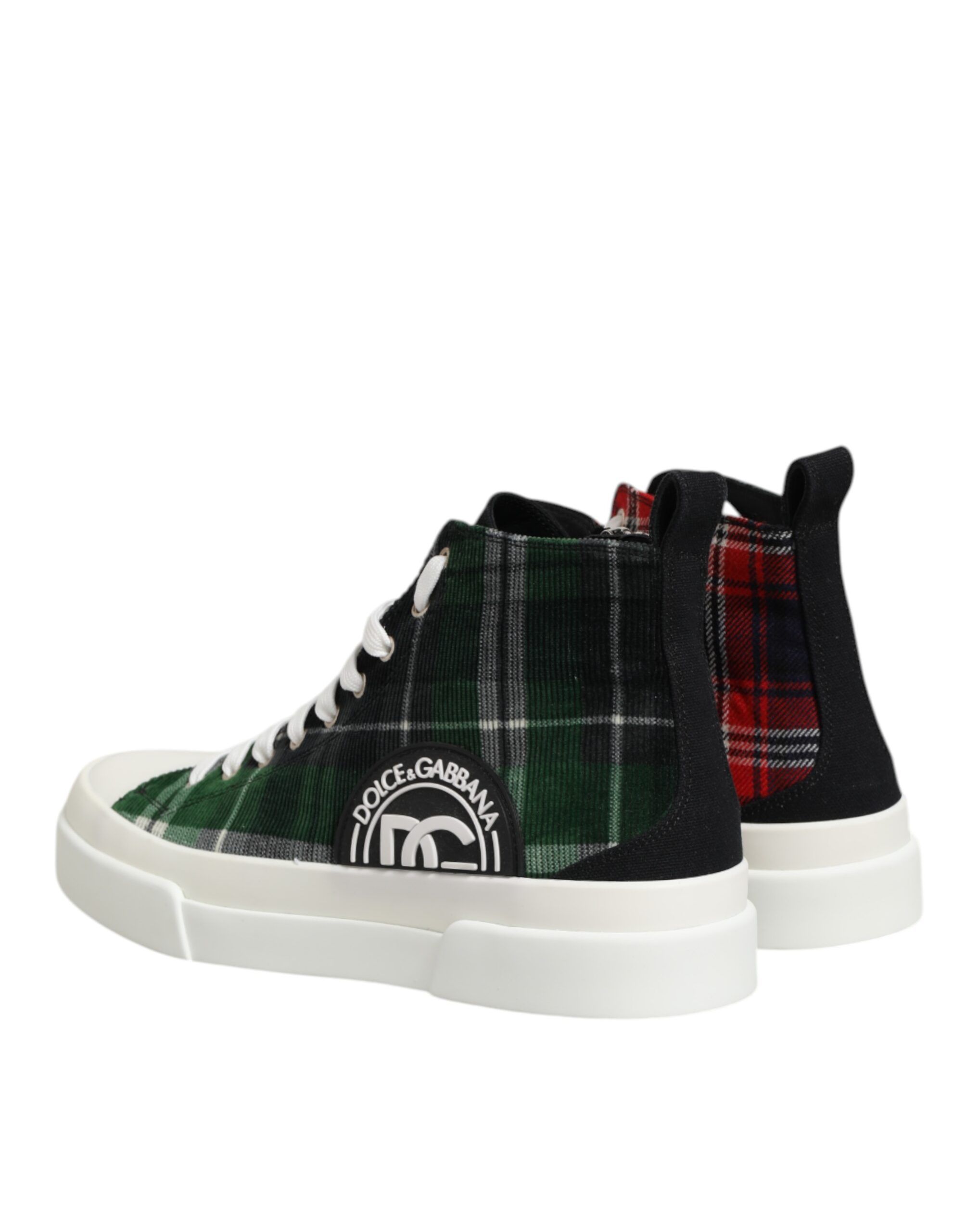 Cotton High Top Men Sneakers Men's Shoes - Dolce & Gabbana - Modalova