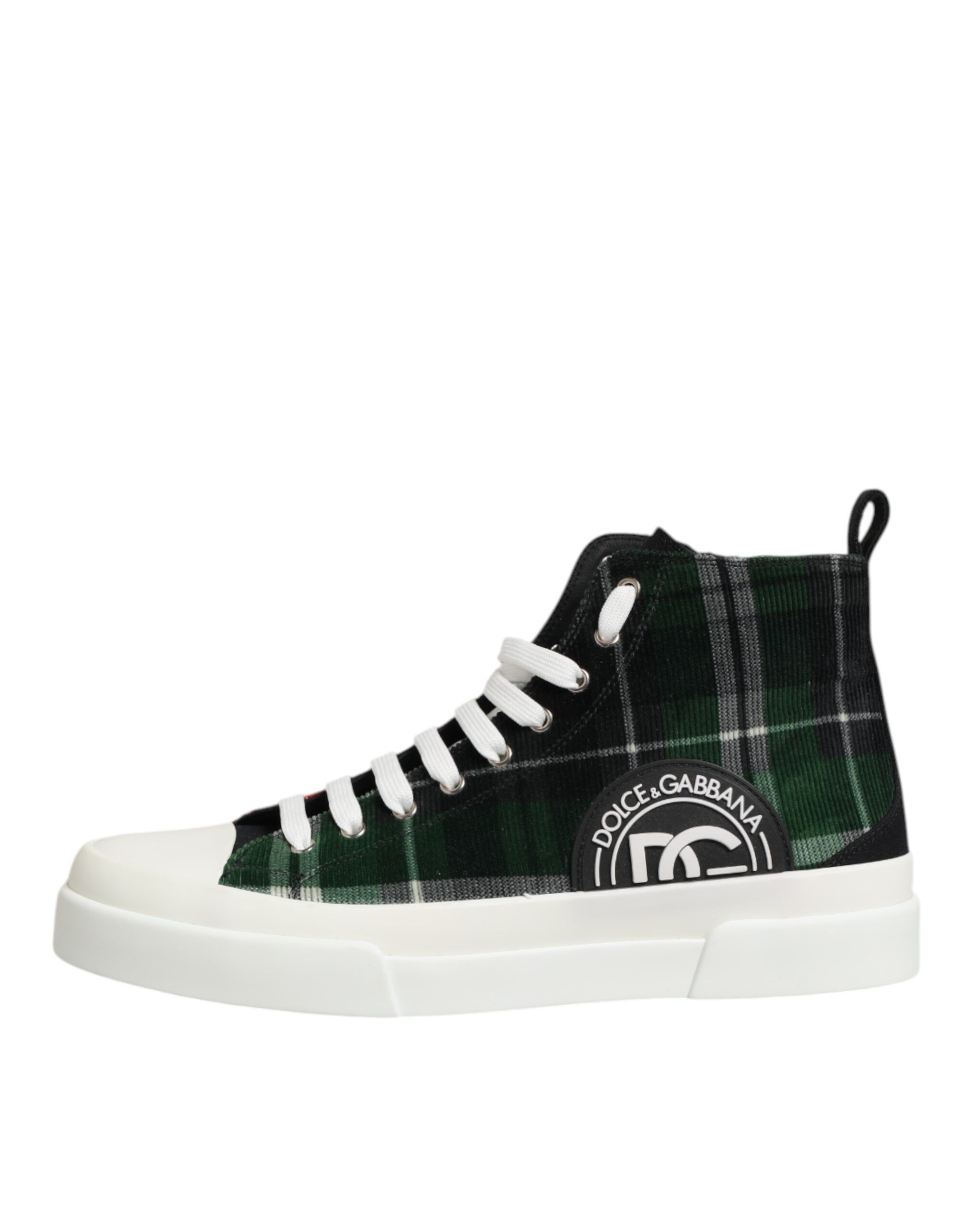 Cotton High Top Men Sneakers Men's Shoes - Dolce & Gabbana - Modalova
