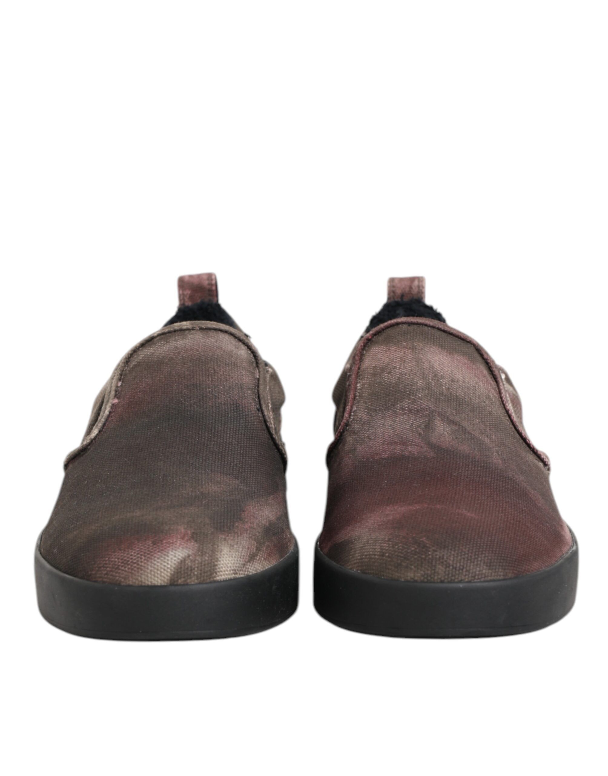 Cotton Low Top Slip On Men Sneakers Men's Shoes - Dolce & Gabbana - Modalova
