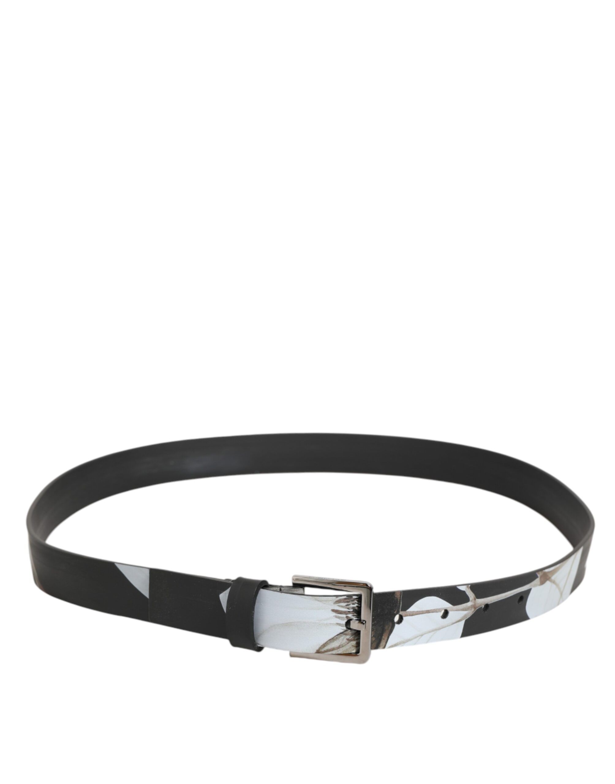 PVC Floral Silver Buckle Men Men's Belt - Dolce & Gabbana - Modalova