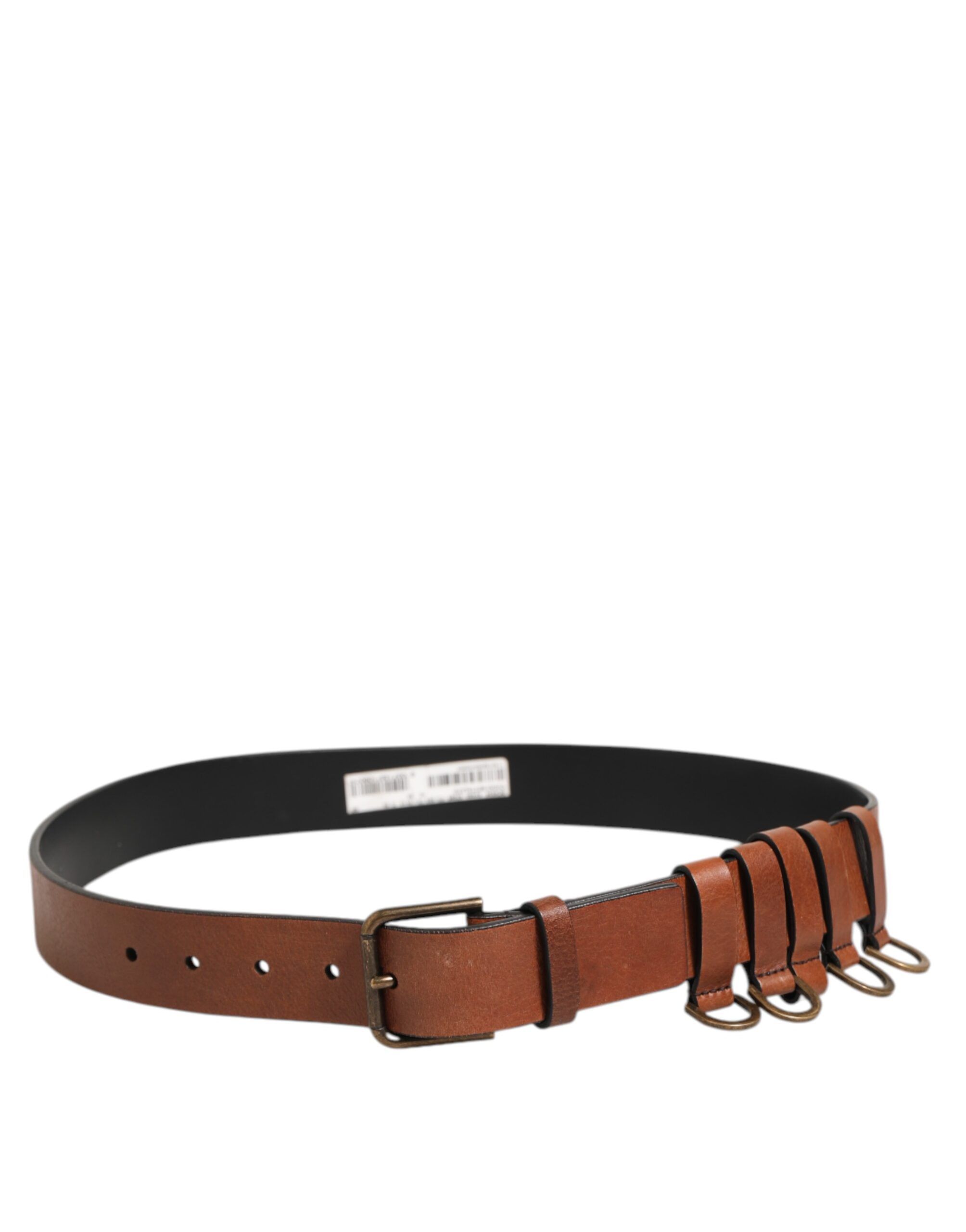 Classic Gold Metal Logo Buckle Men Men's Belt - Dolce & Gabbana - Modalova