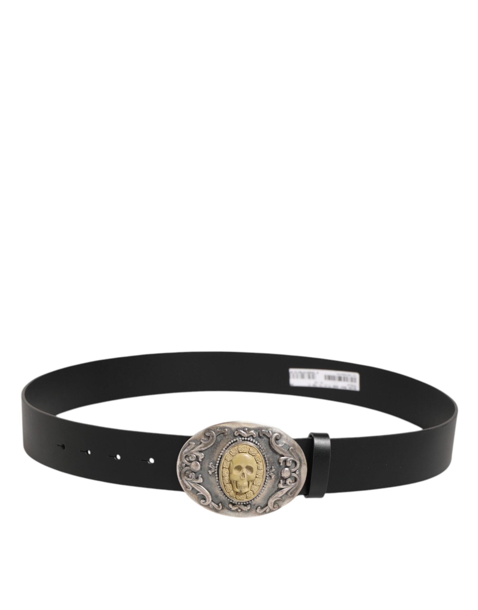 Leather Ornate Metal Buckle Men Men's Belt - Dolce & Gabbana - Modalova