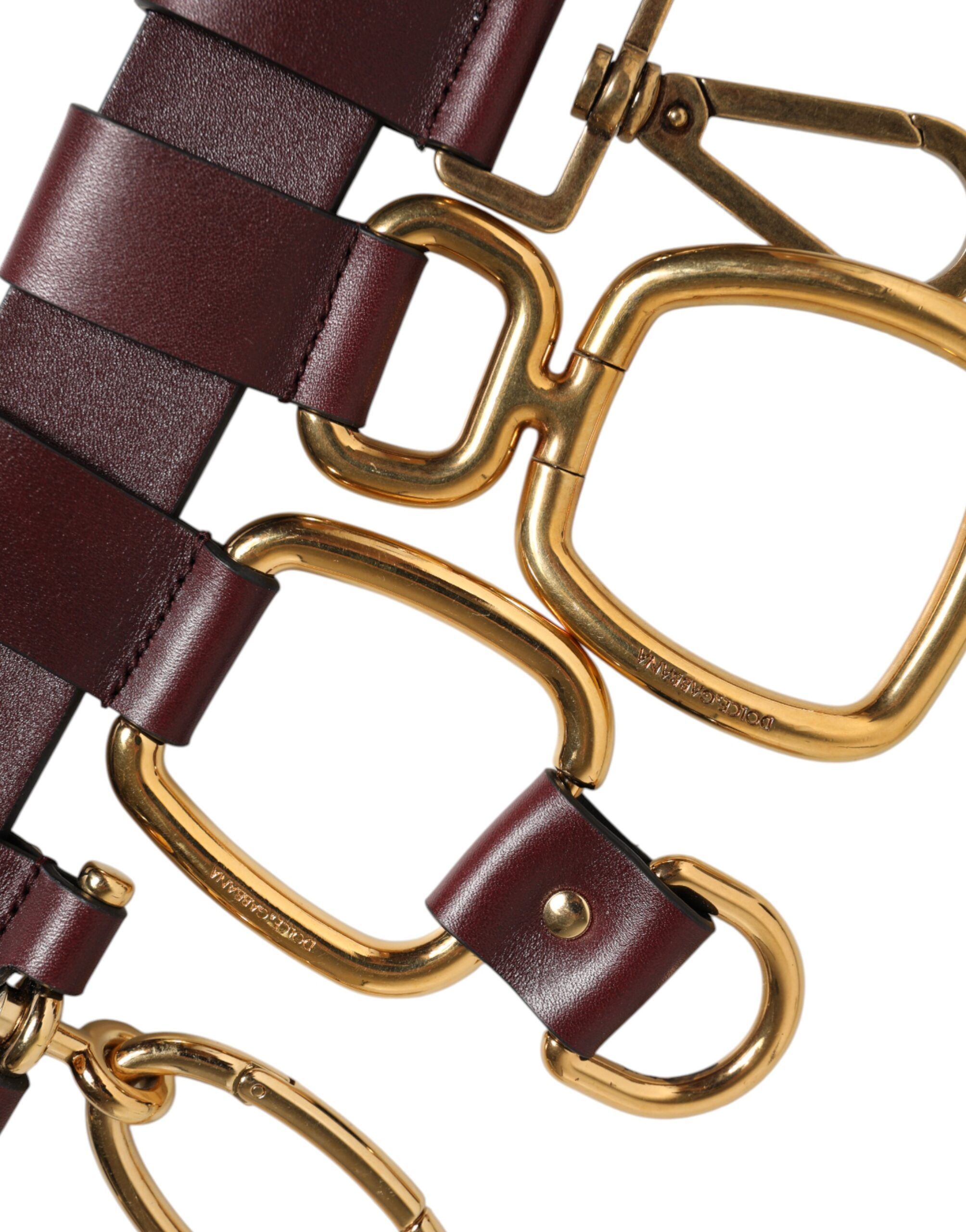 Key Ring Clip Attachments Buckle Men's Belt - Dolce & Gabbana - Modalova