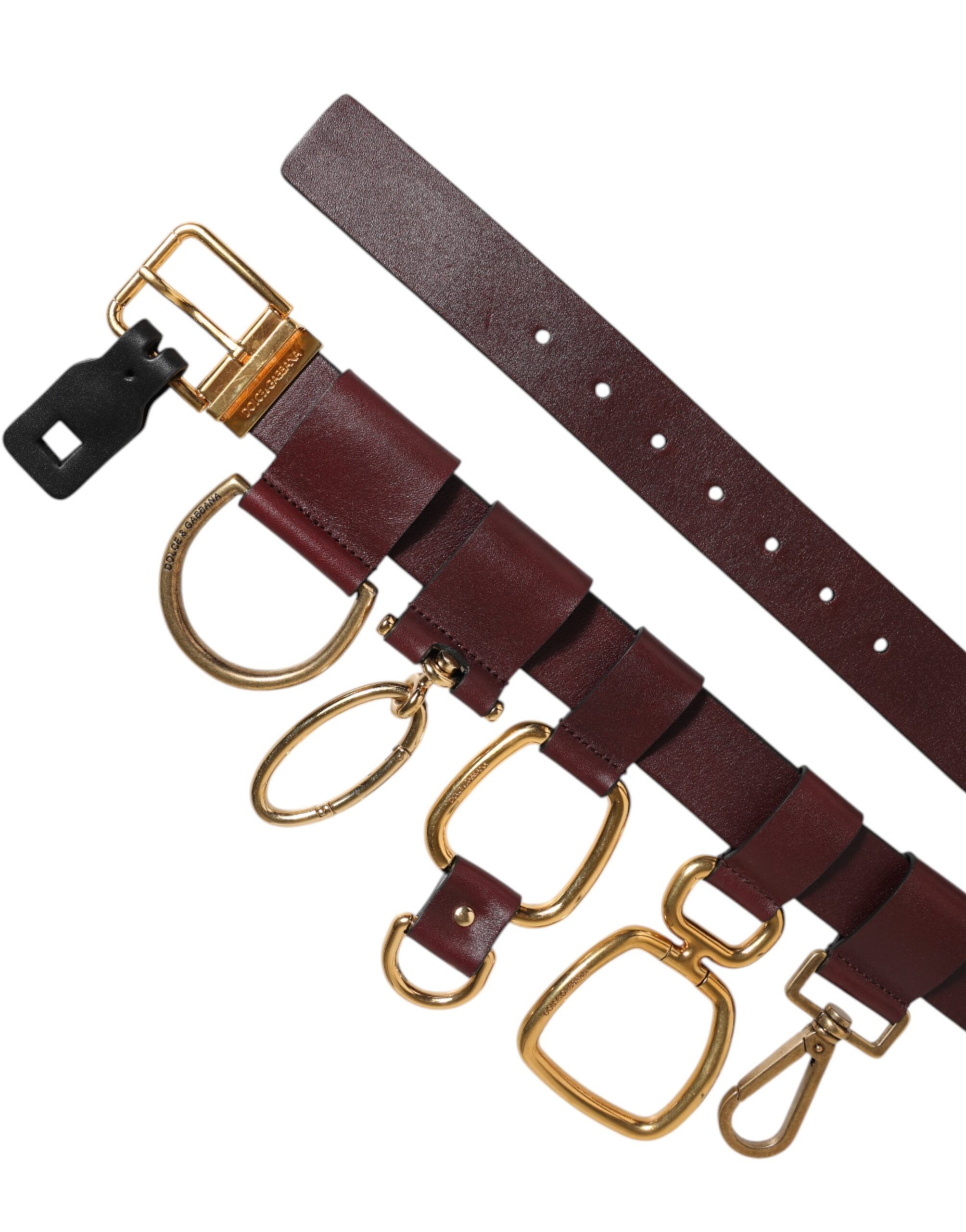 Key Ring Clip Attachments Buckle Men's Belt - Dolce & Gabbana - Modalova