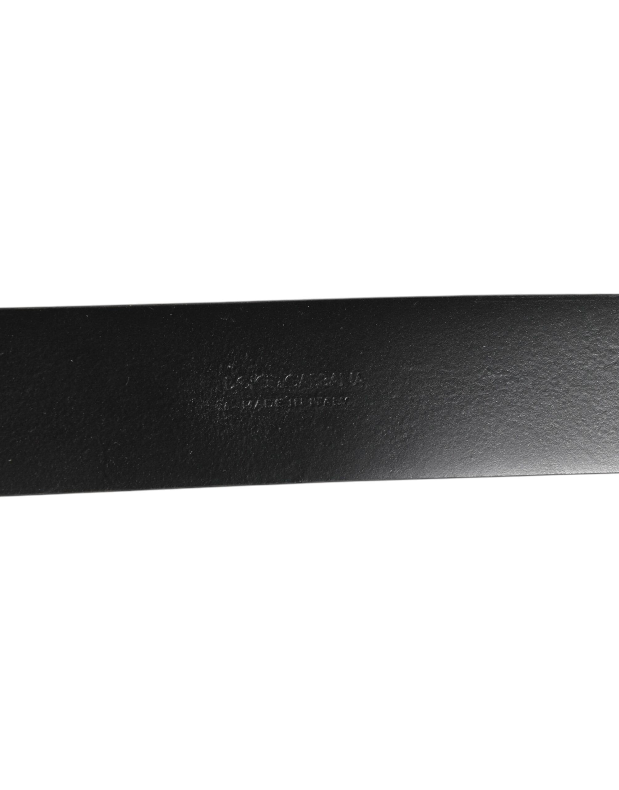 Leather Side Rings Brass Buckle Men's Belt - Dolce & Gabbana - Modalova