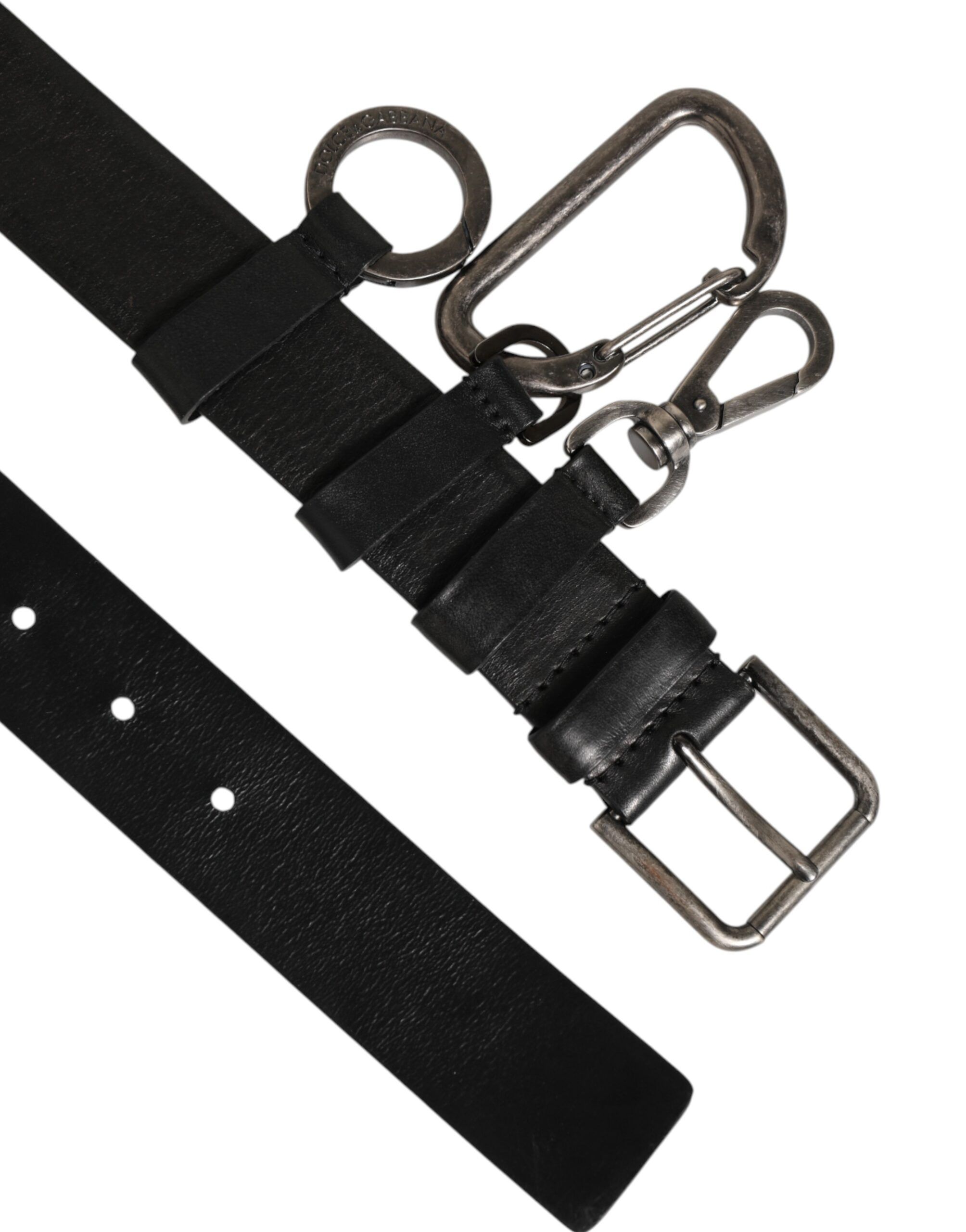 Key Ring Clip Attachments Buckle Men's Belt - Dolce & Gabbana - Modalova