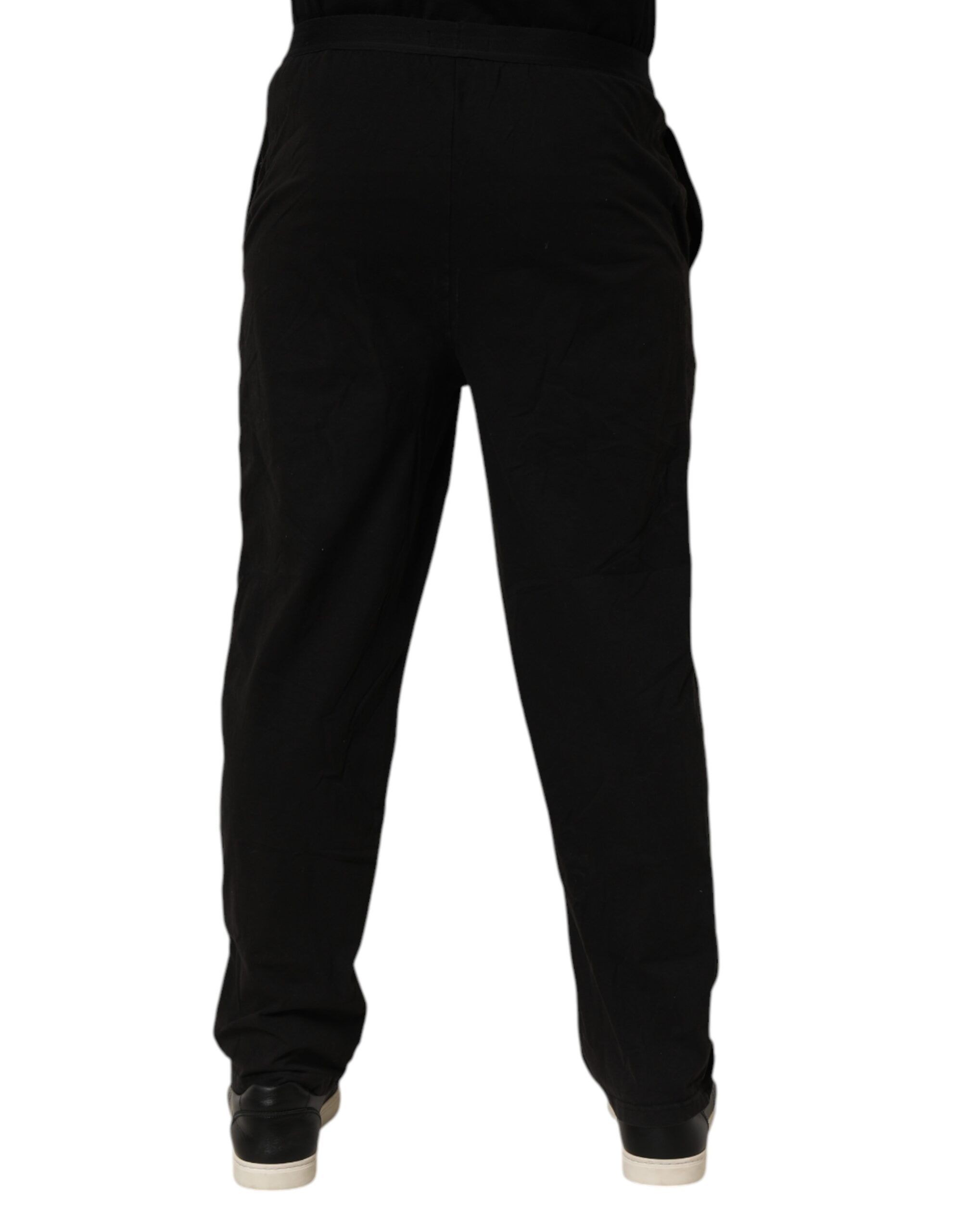 Cotton Blend Logo Waistband Trouser Men's Pants (Pre-Owned) - Emporio Armani - Modalova