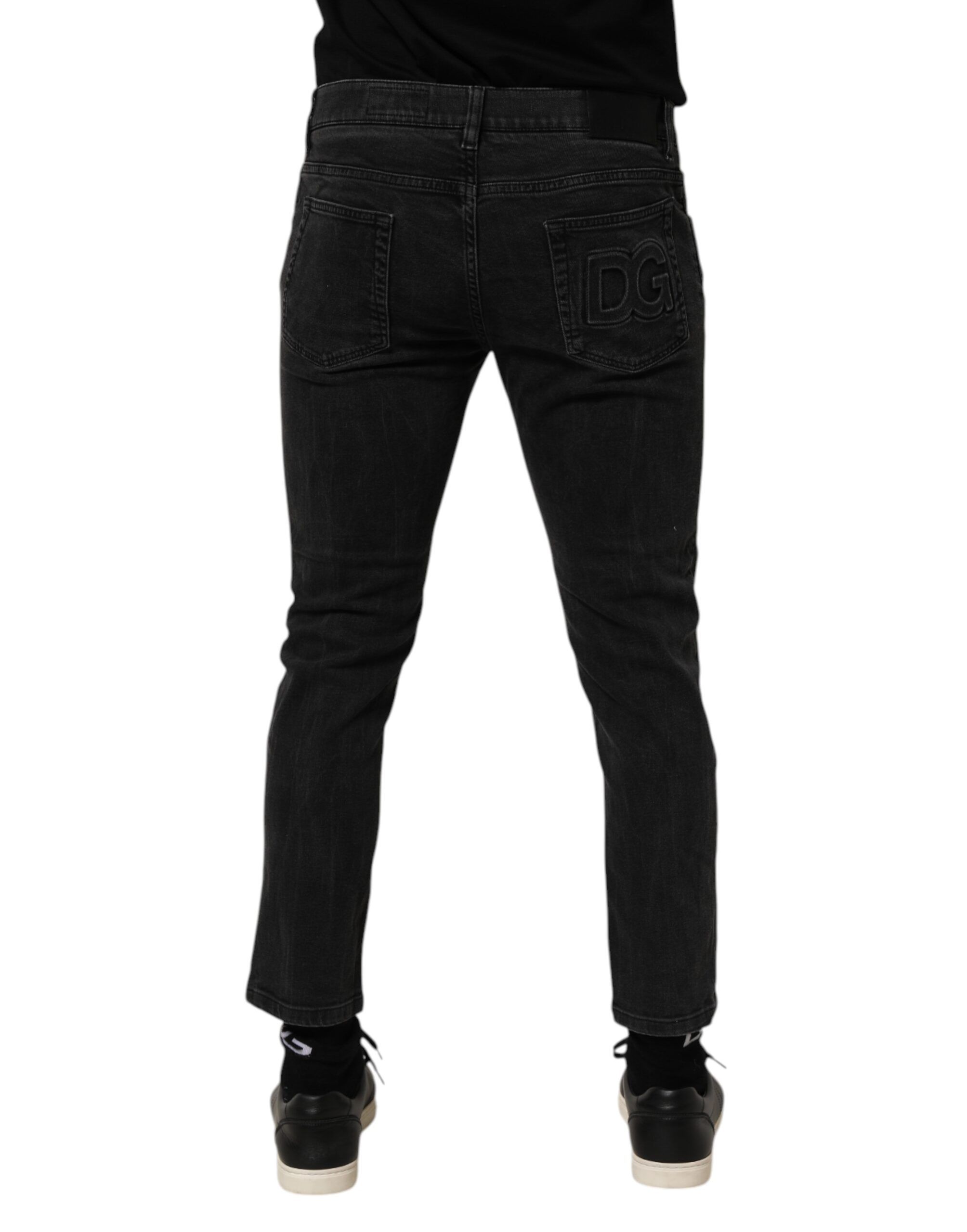 Cotton Stretch Denim Trouser Men's Jeans (Pre-Owned) - Dolce & Gabbana - Modalova