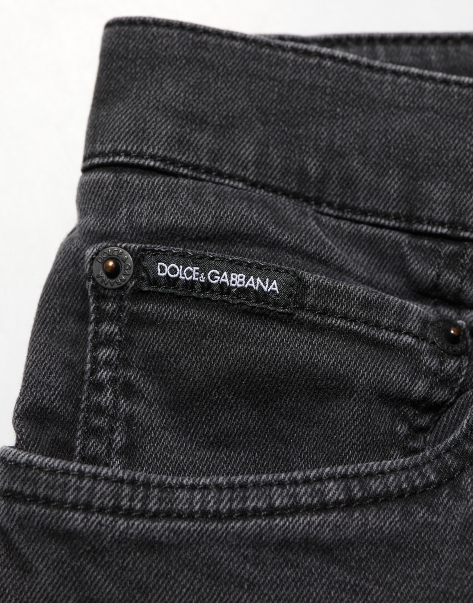 Cotton Stretch Denim Trouser Men's Jeans (Pre-Owned) - Dolce & Gabbana - Modalova