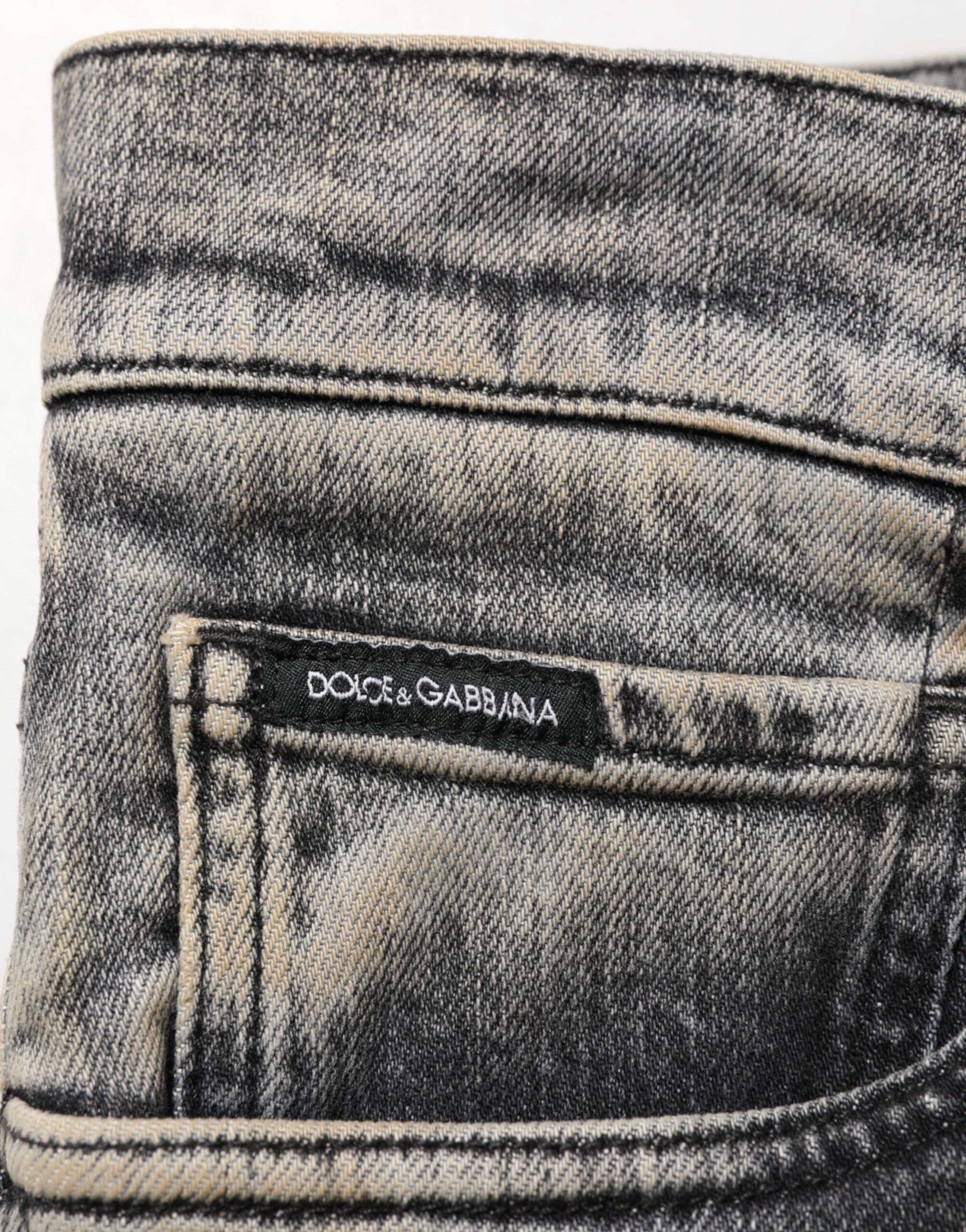 Cotton Stretch Slim Fit Men Denim Men's Jeans - Dolce & Gabbana - Modalova