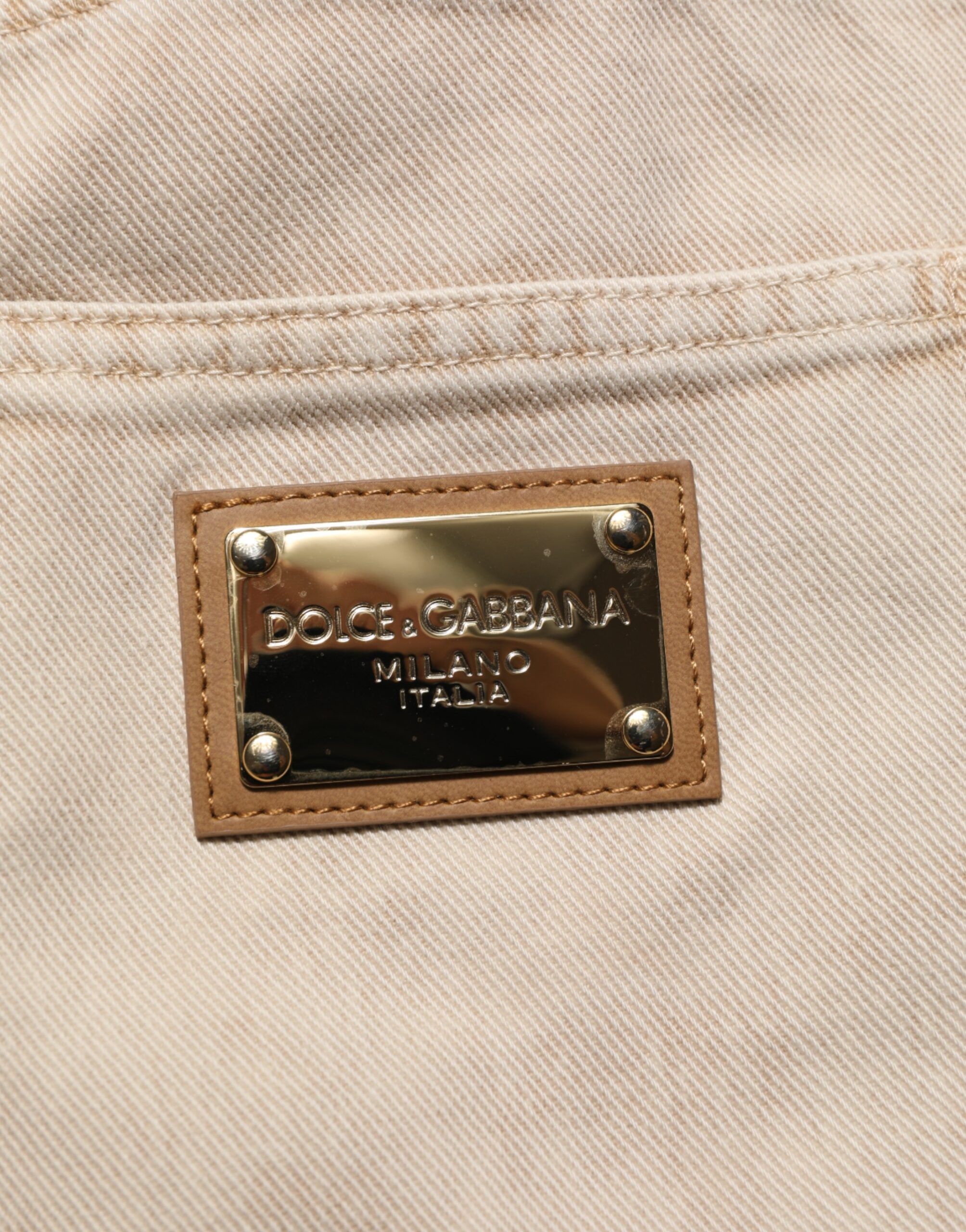 Cotton Straight Denim Trouser Men's Jeans - Dolce & Gabbana - Modalova