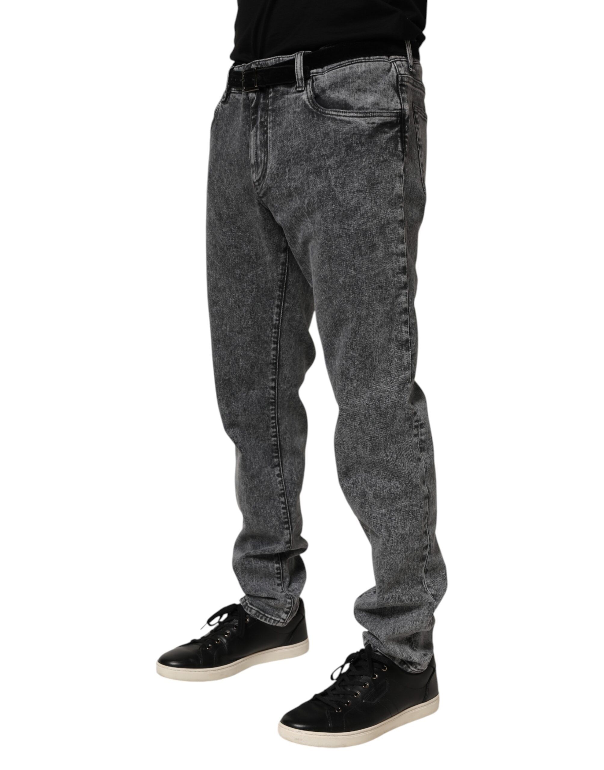 Cotton Slim Fit Denim Trouser Men's Jeans - Dolce & Gabbana - Modalova