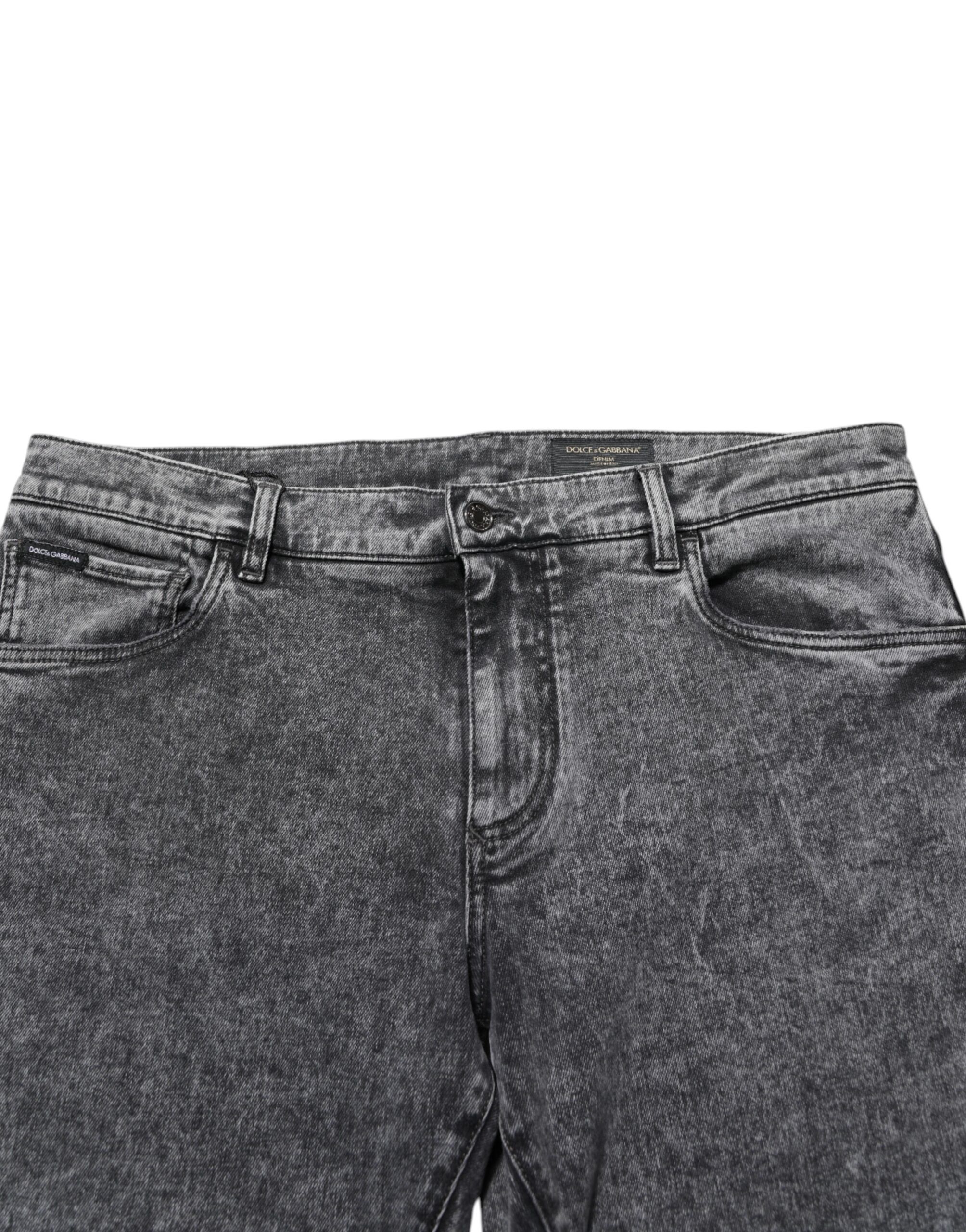 Cotton Slim Fit Denim Trouser Men's Jeans - Dolce & Gabbana - Modalova