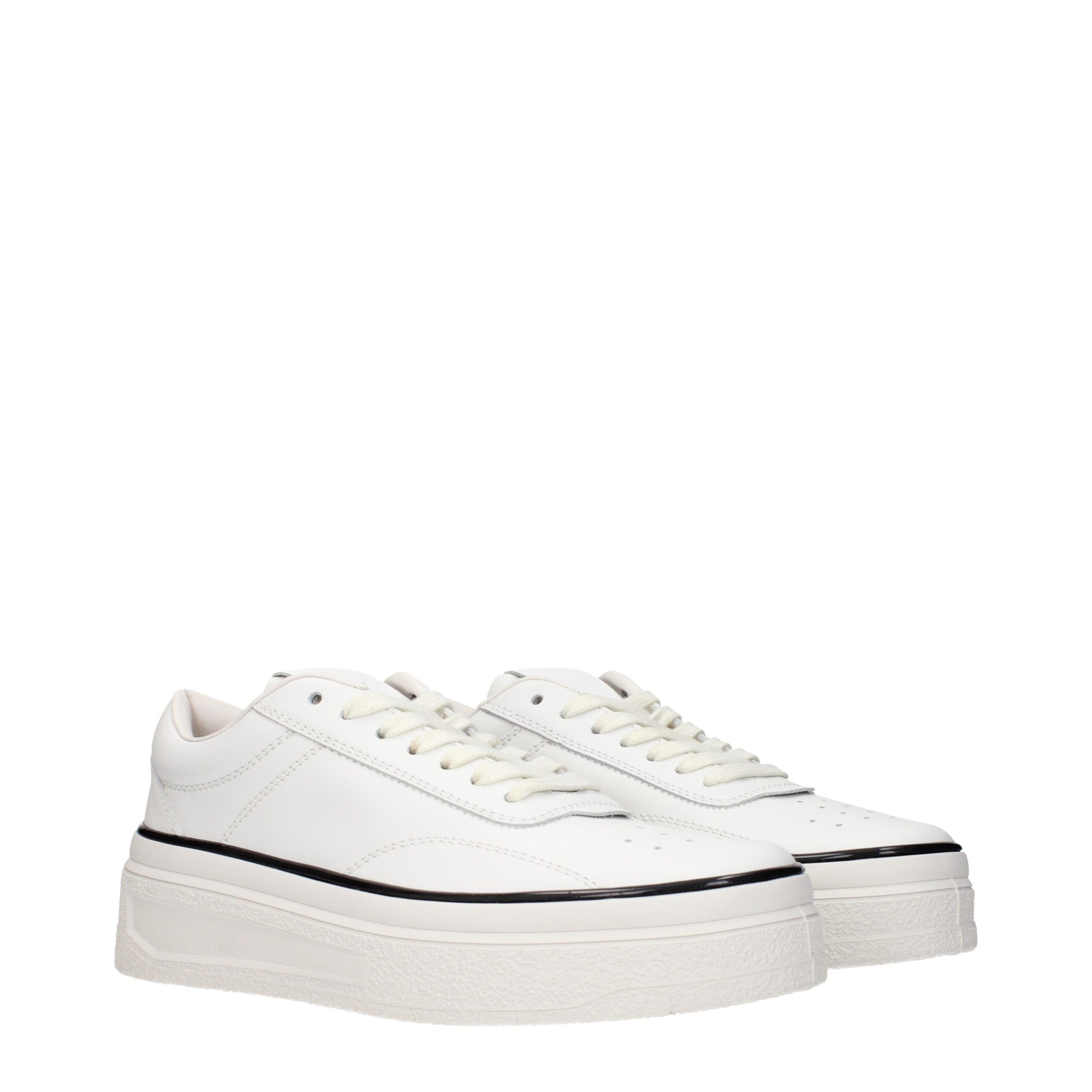 Leather Platform Women's Sneakers - Jil Sander - Modalova