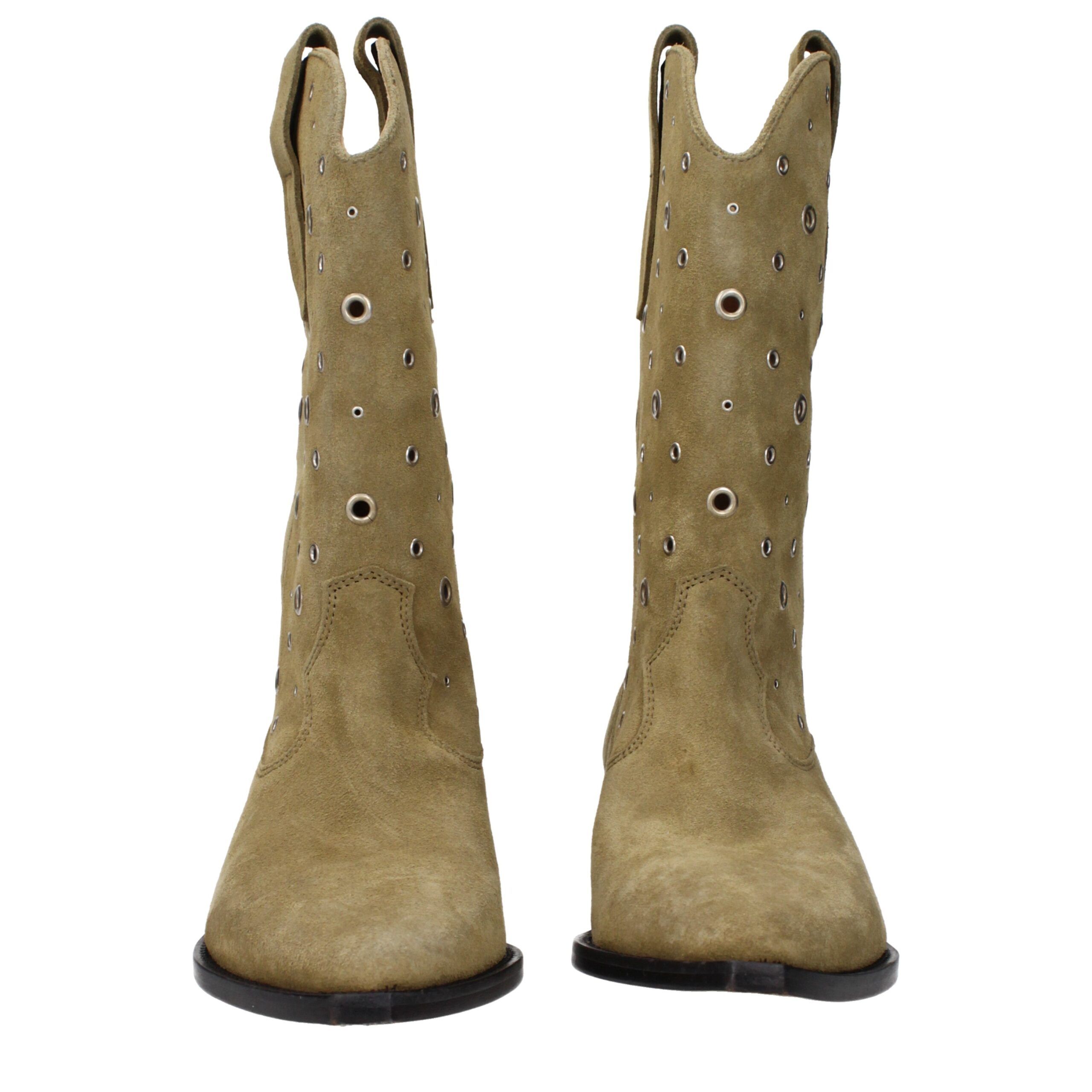 Leather Ankle Women's Boots - Isabel Marant - Modalova