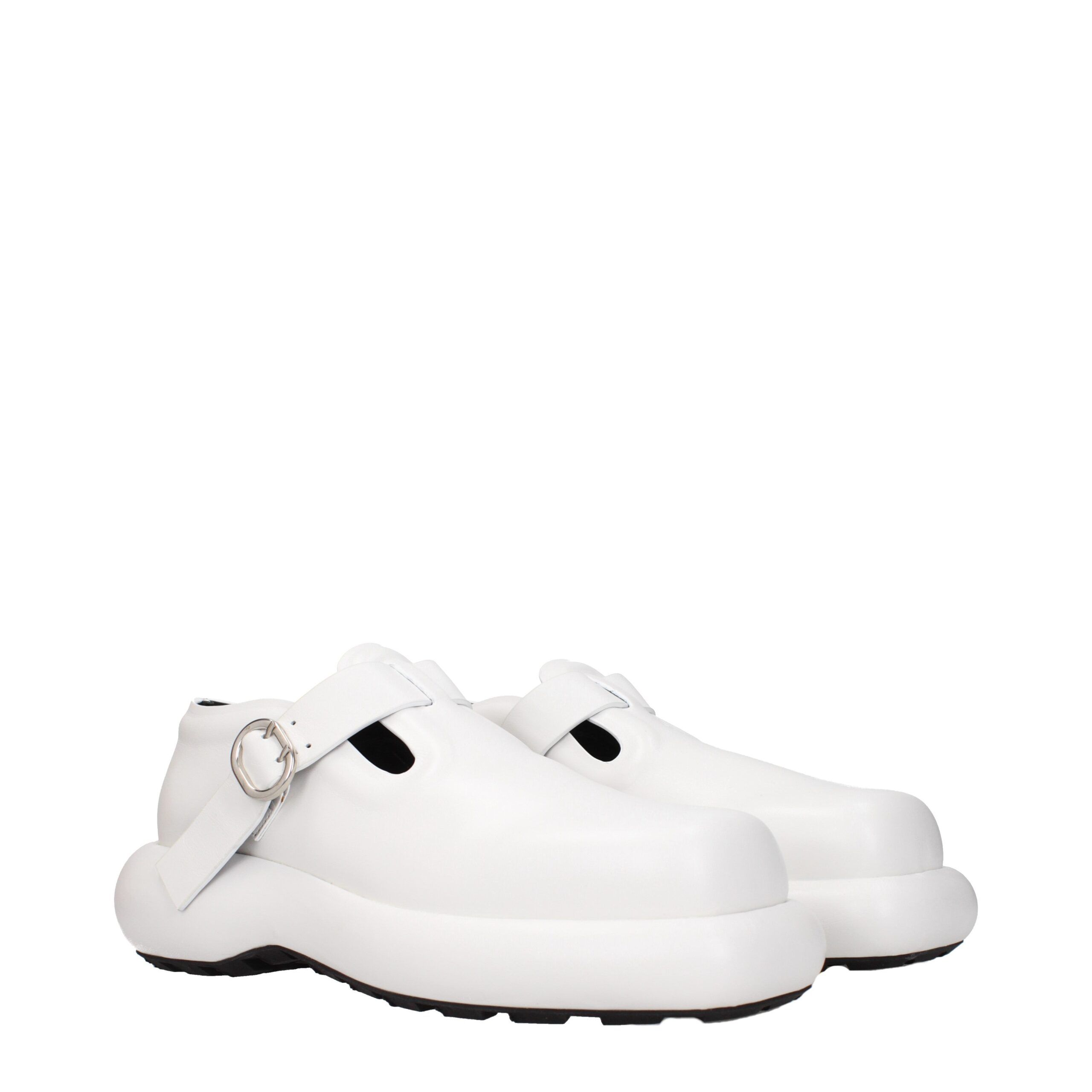 Leather Women's Mules - Jil Sander - Modalova