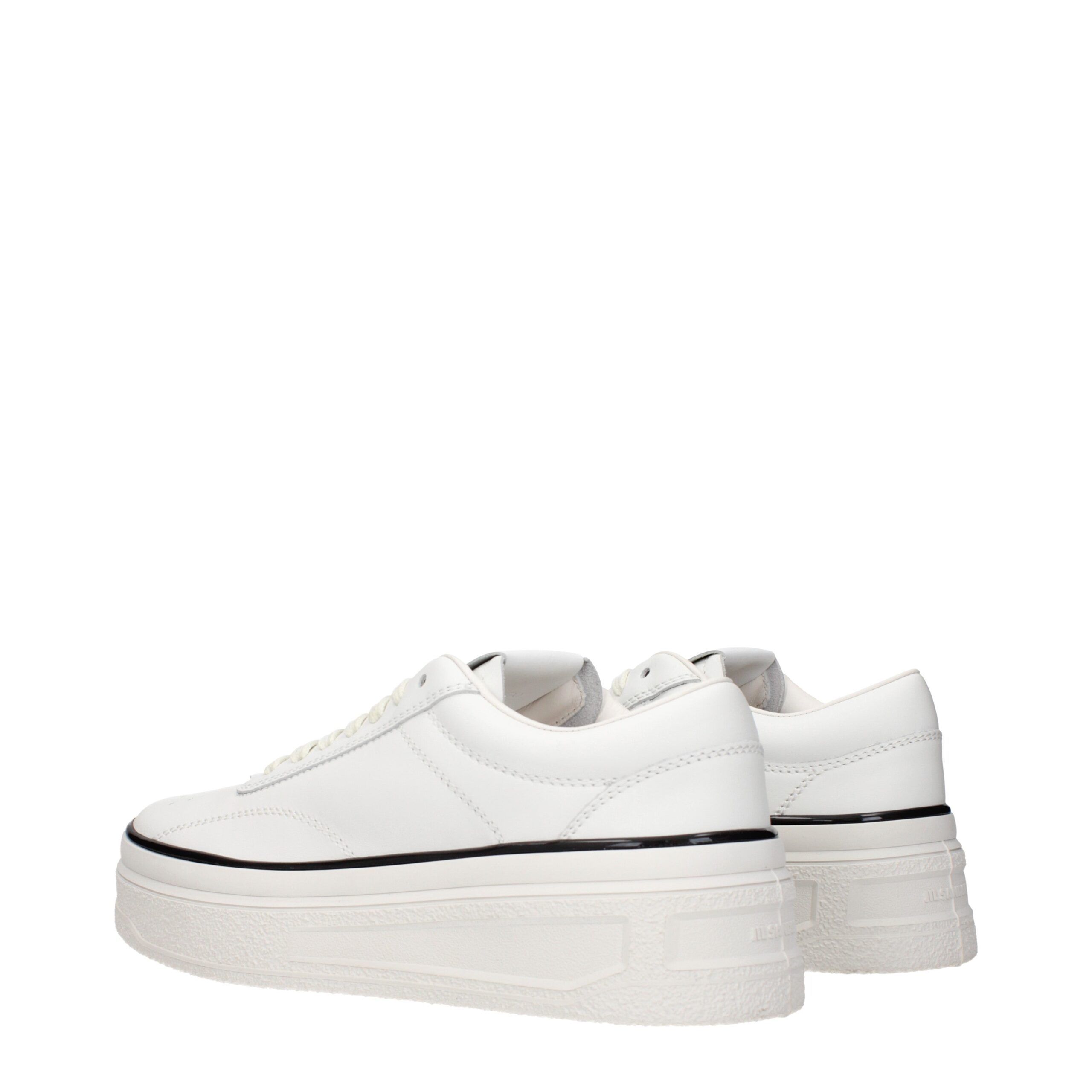 Leather Platform Women's Sneakers - Jil Sander - Modalova