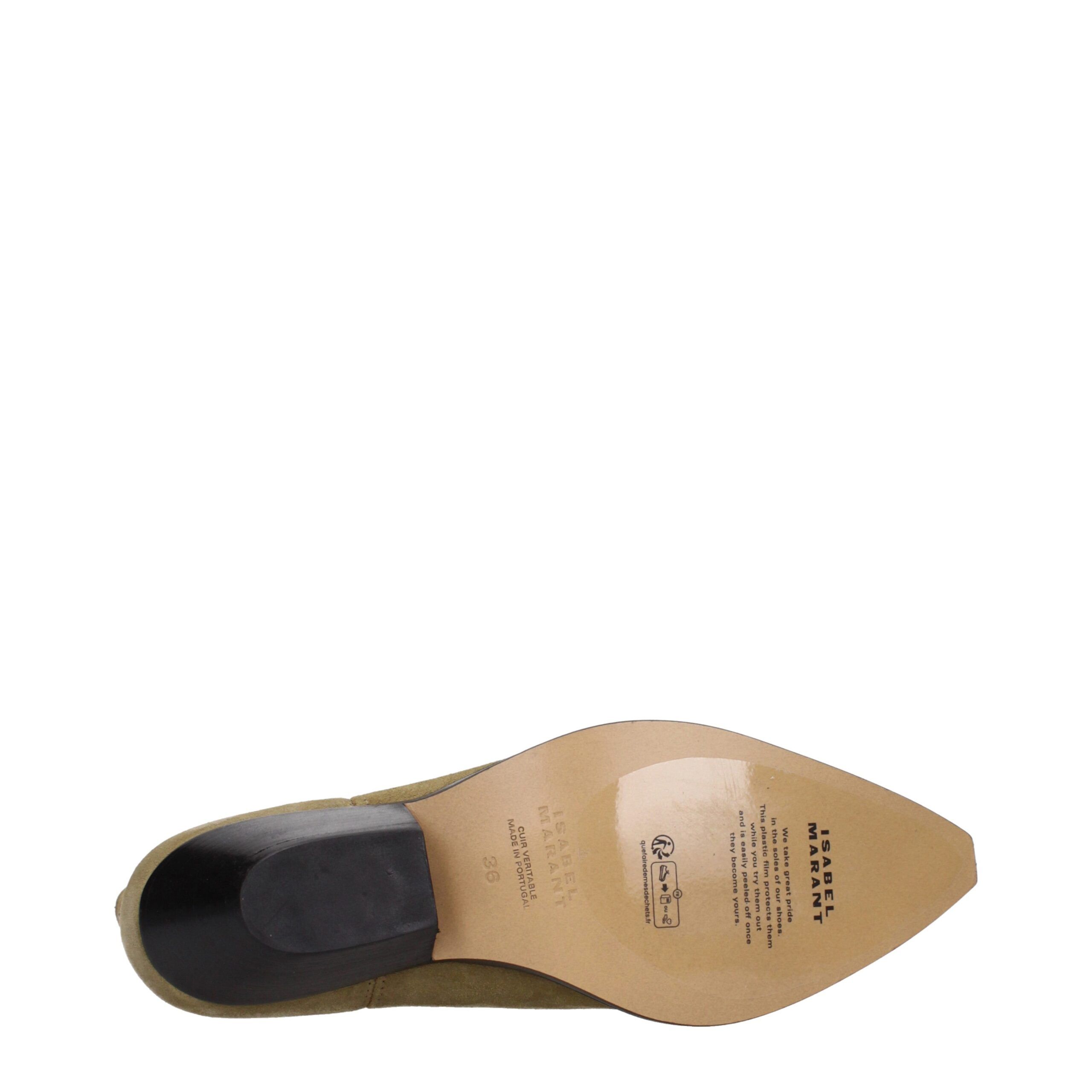 Leather Ankle Women's Boots - Isabel Marant - Modalova