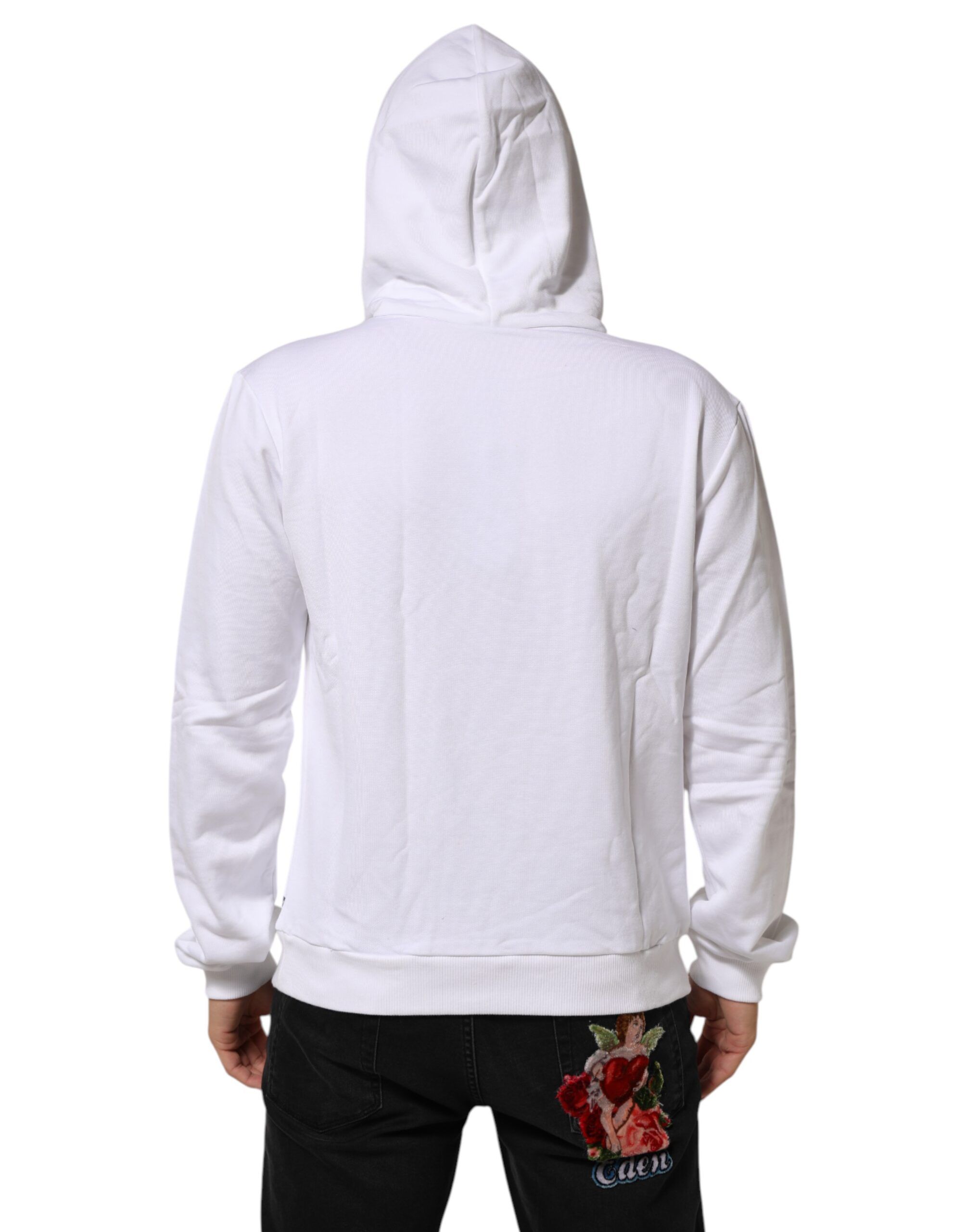 Sacred Heart Hooded Sweatshirt Men's Sweater (Pre-Owned) - Dolce & Gabbana - Modalova